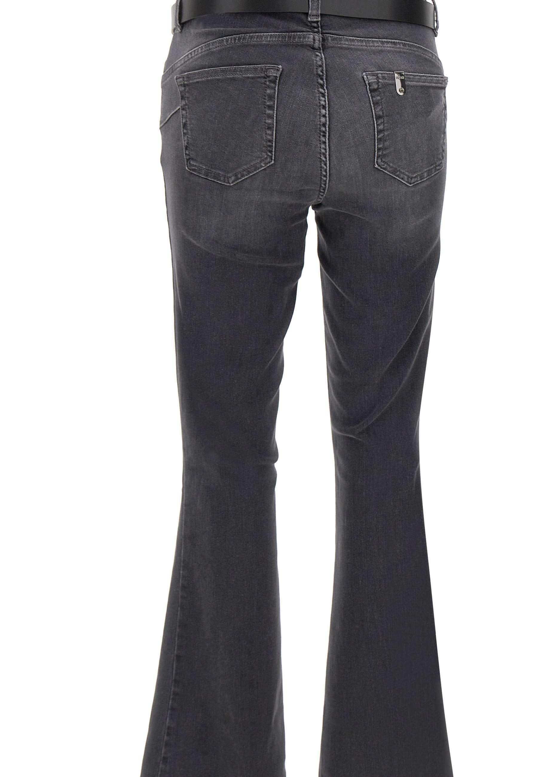 Liu Jo UF4015D4615 Woman Black Jeans - Zuklat