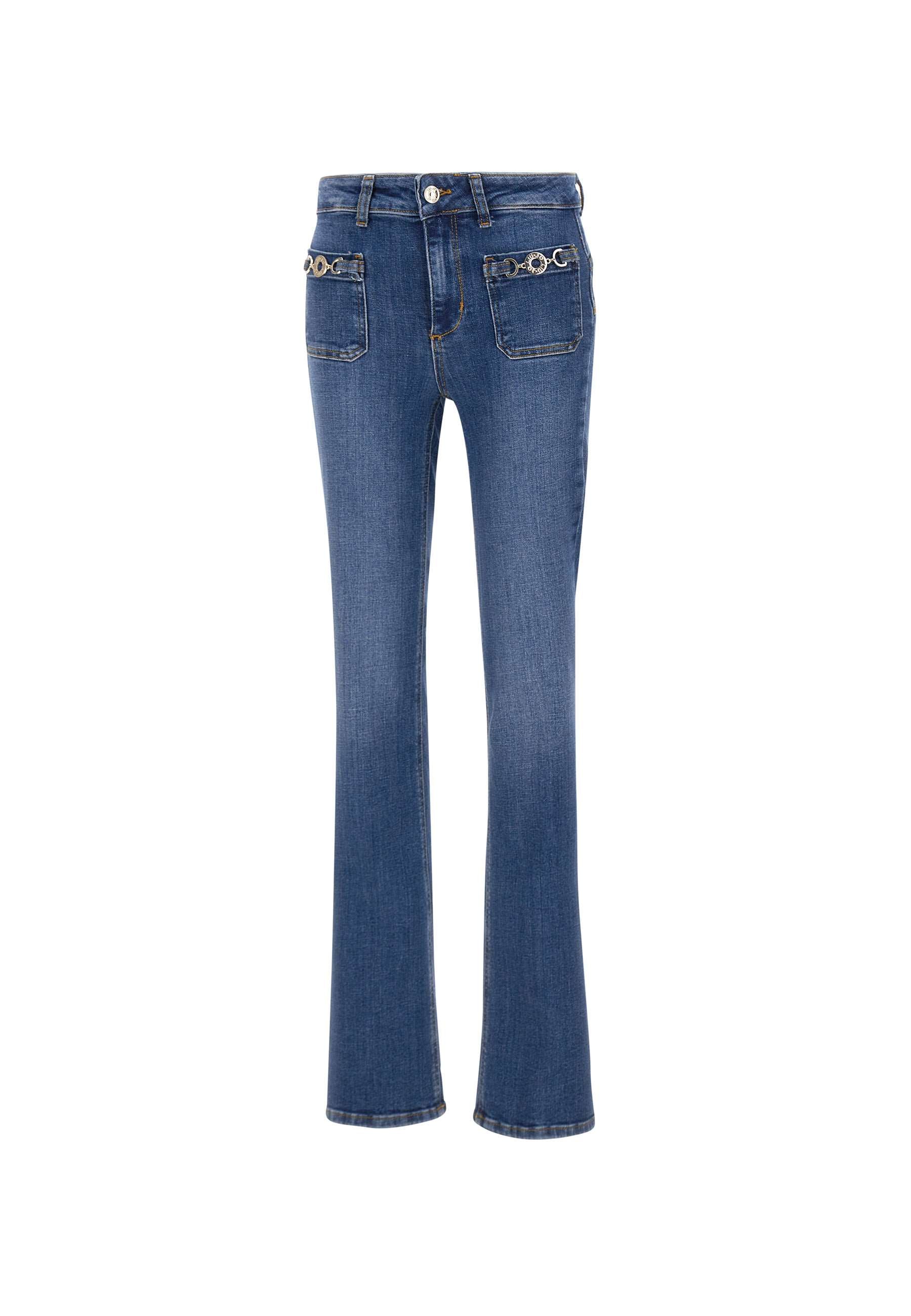 Liu Jo UF4025DS829 Woman Blue Jeans - Zuklat