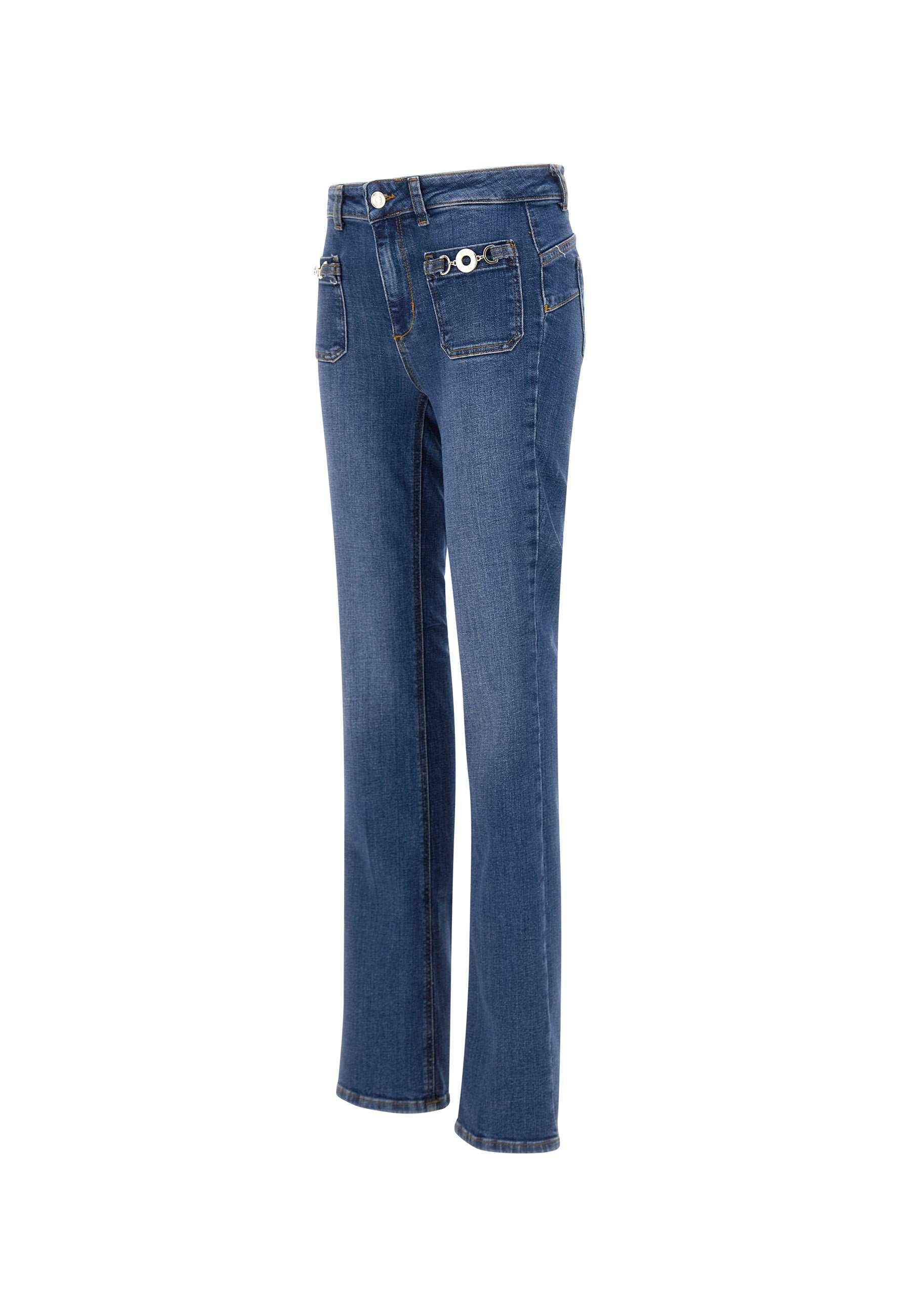 Liu Jo UF4025DS829 Woman Blue Jeans - Zuklat