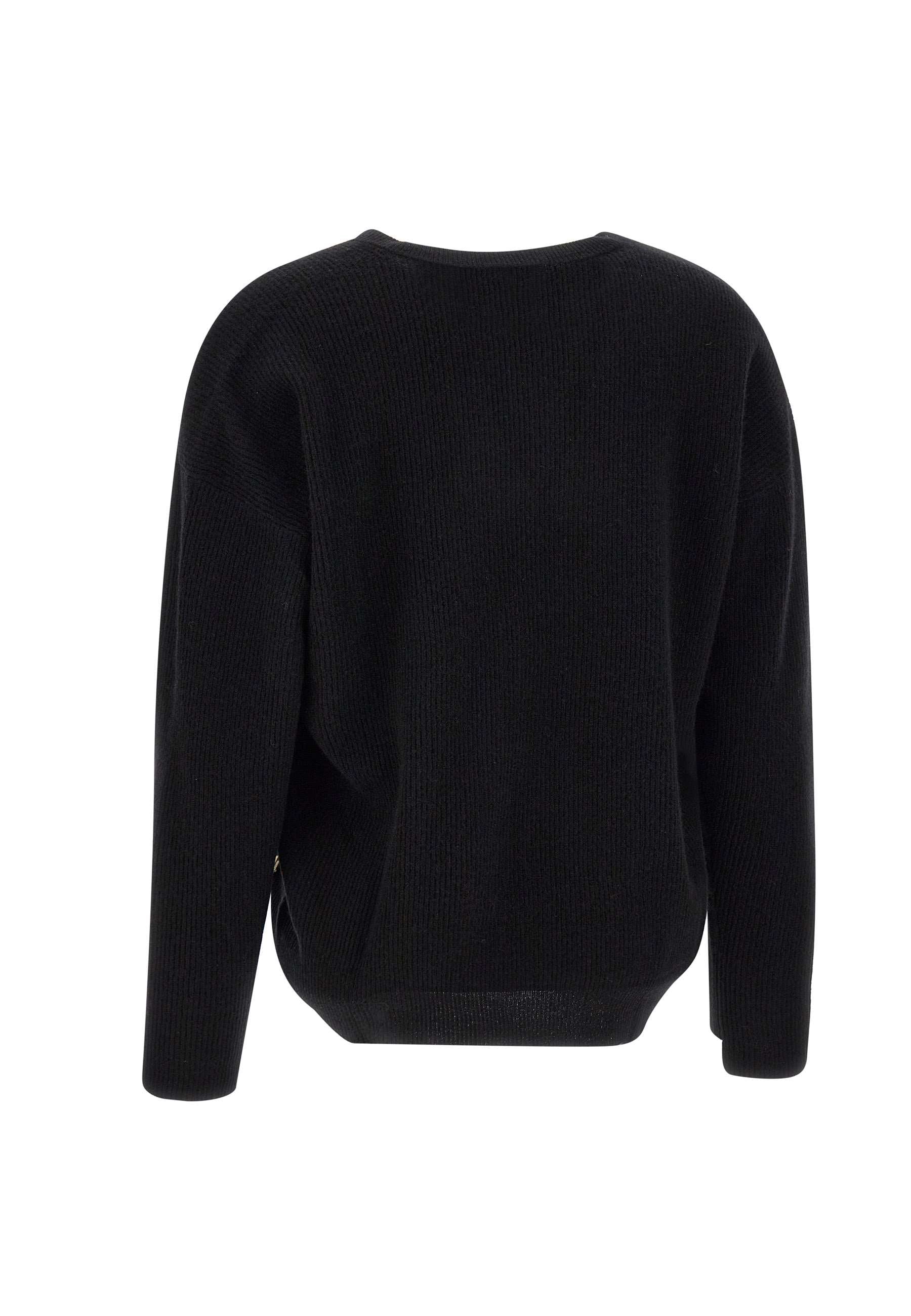 Liu Jo CF4021MS019 Woman Black Sweaters - Zuklat