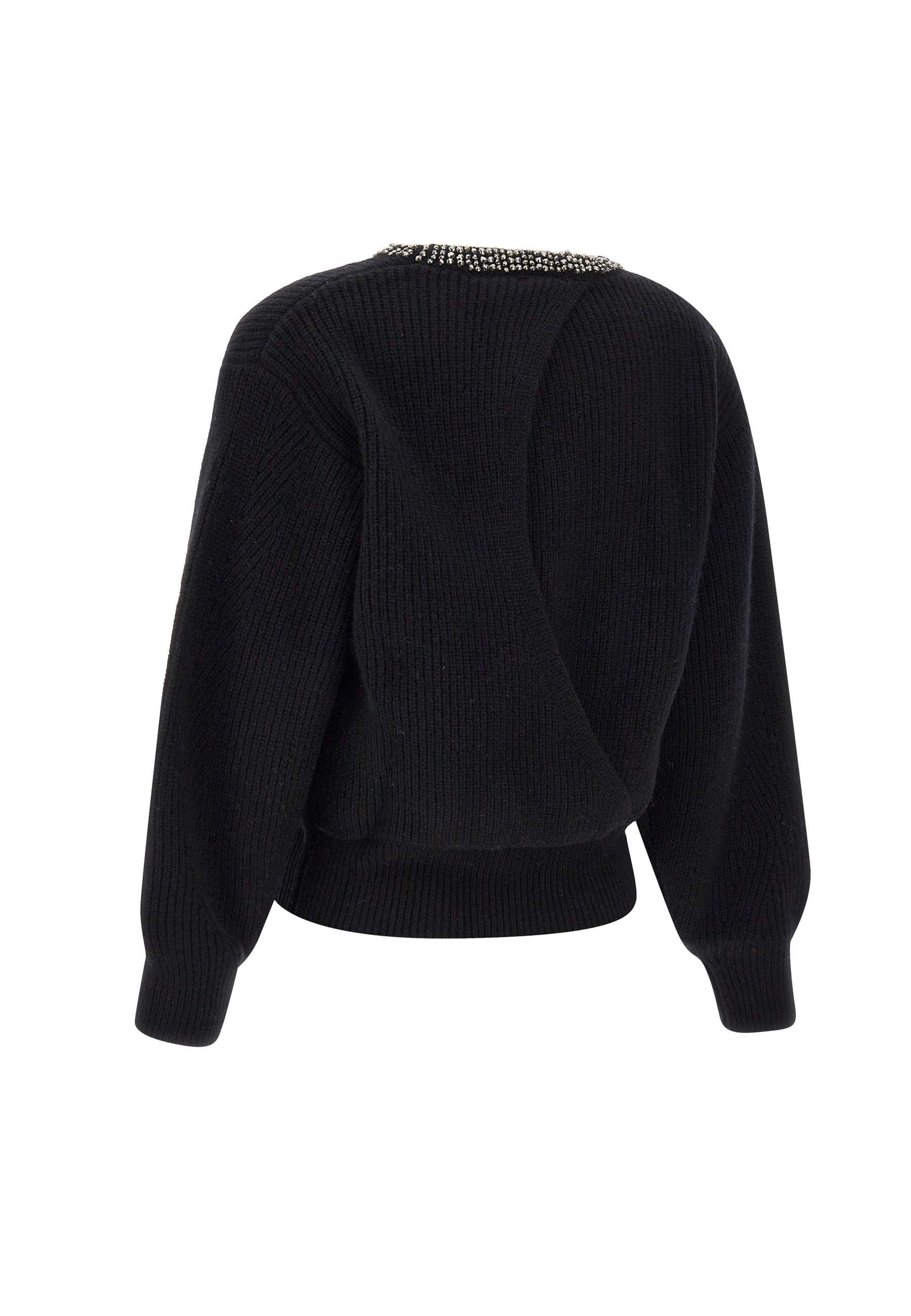 Liu Jo CF4027MS009 Woman Black Sweaters - Zuklat