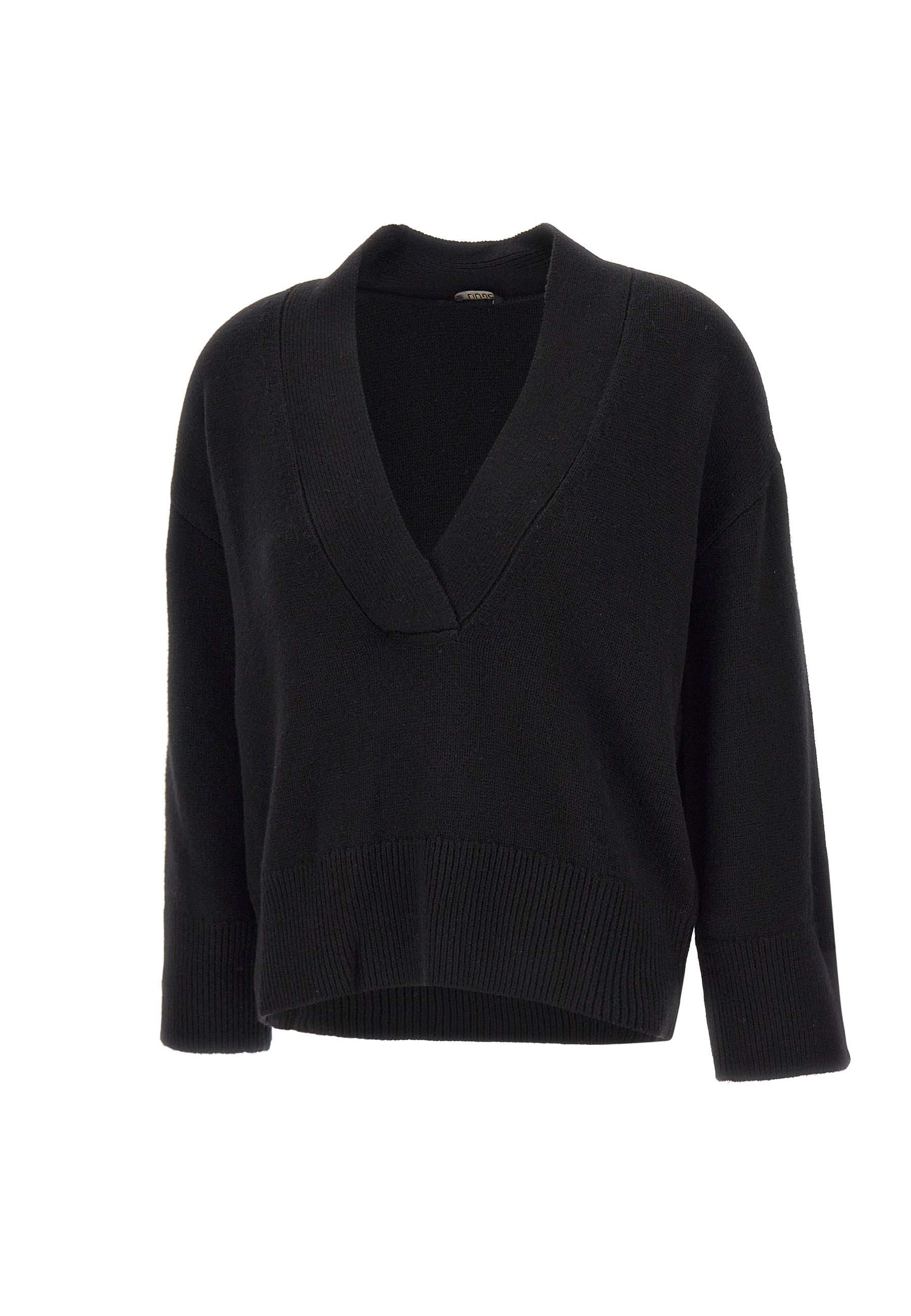 Liu Jo CF4034MA86O Woman Black Sweaters - Zuklat