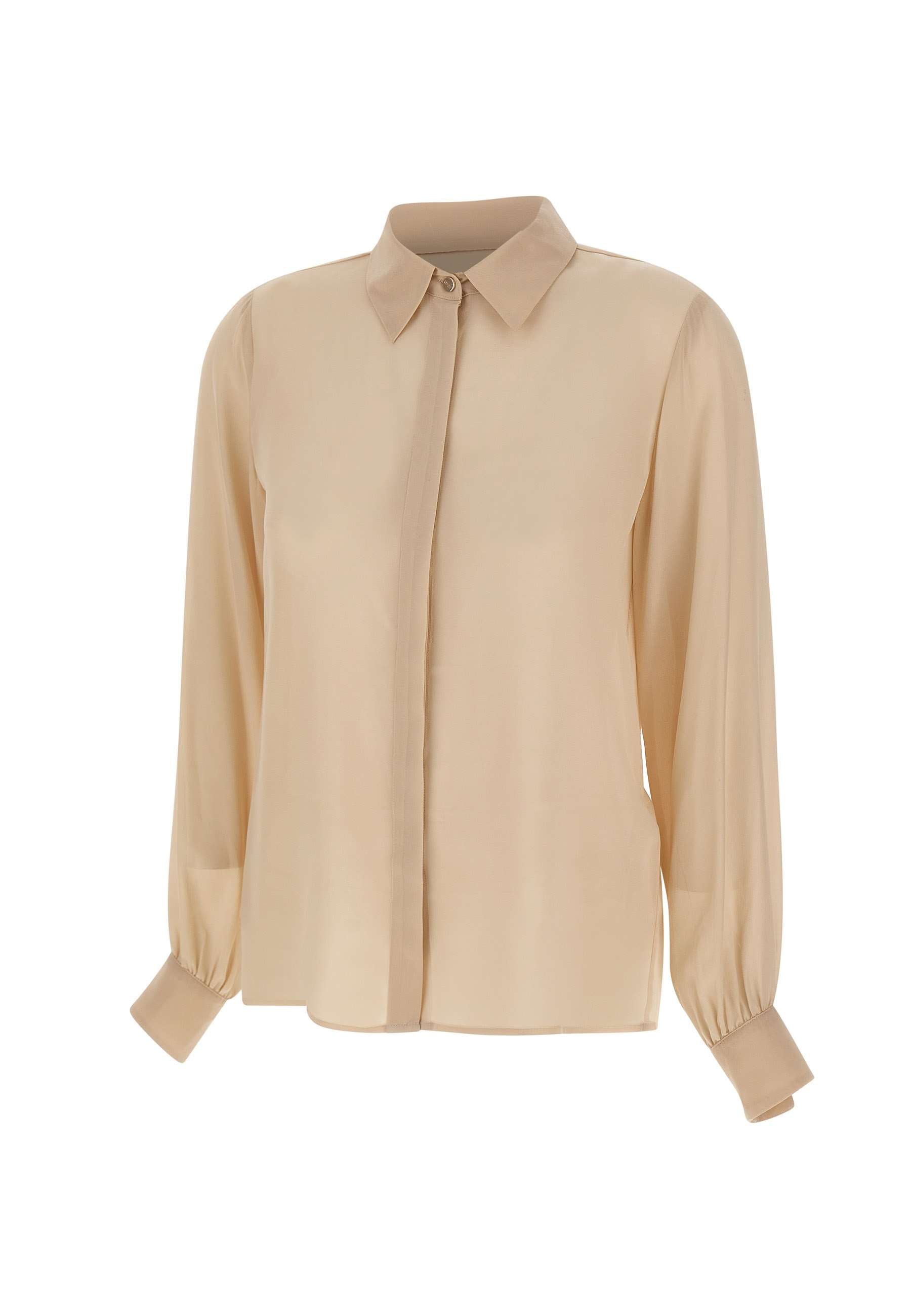 Liu Jo CF4098T5853 Woman Beige Shirts - Zuklat