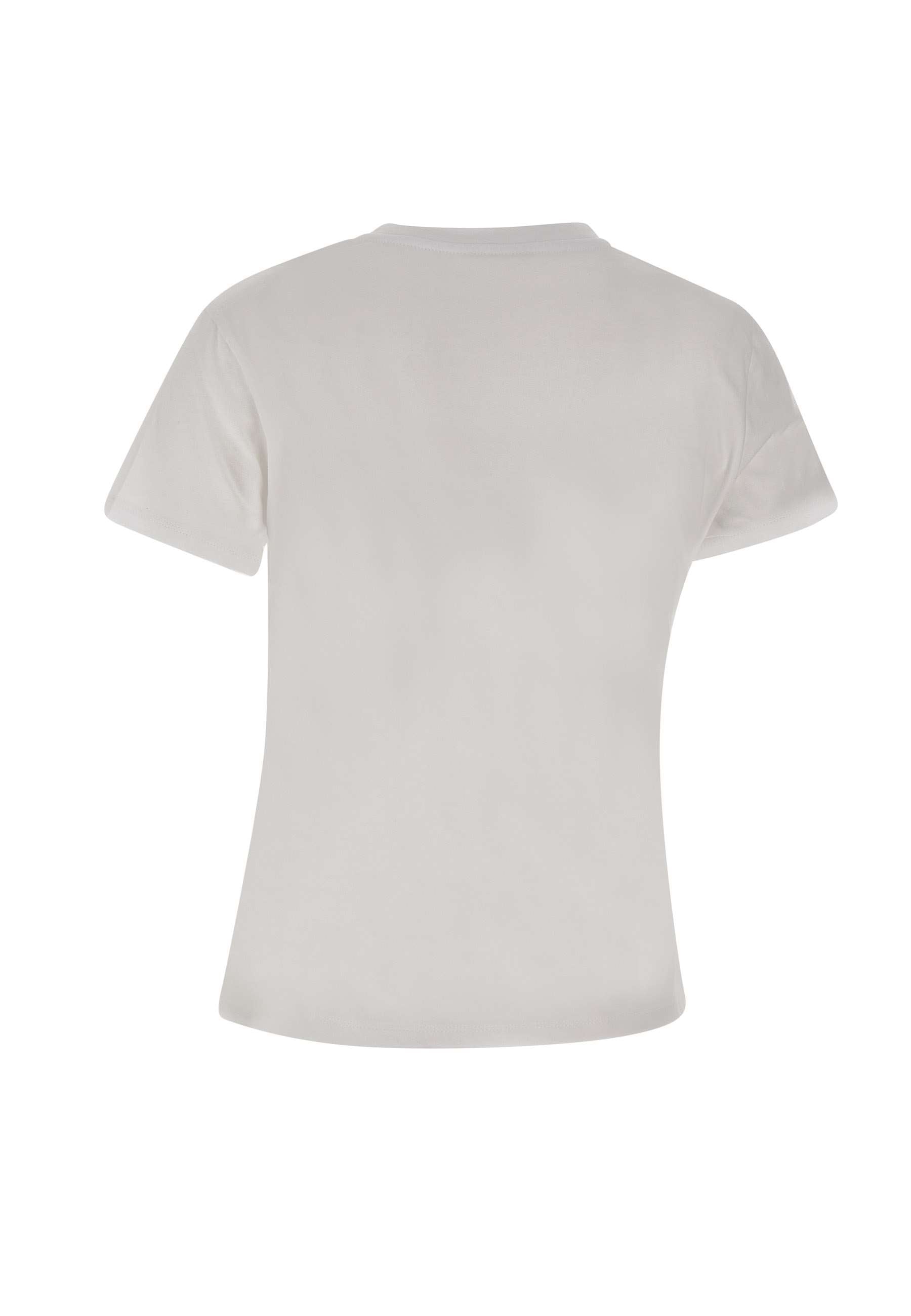 Liu Jo CF4422J5214 Woman White T-shirts and Polos - Zuklat