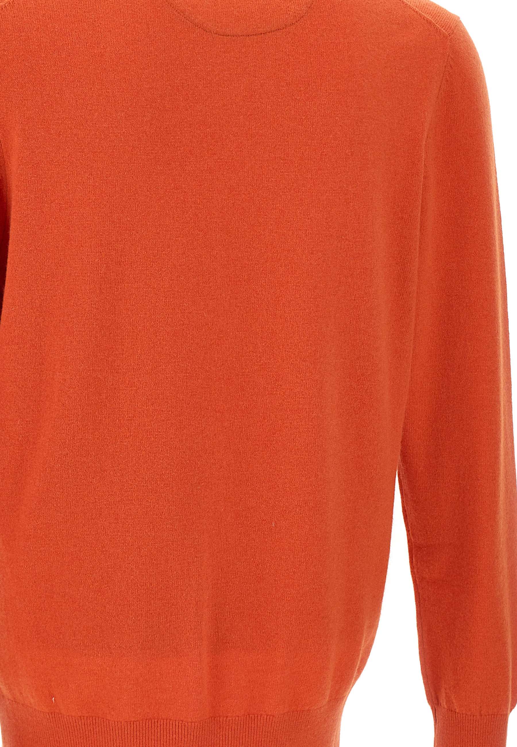 MC2 Saint Barth REGE003 Man Orange Sweaters - Zuklat