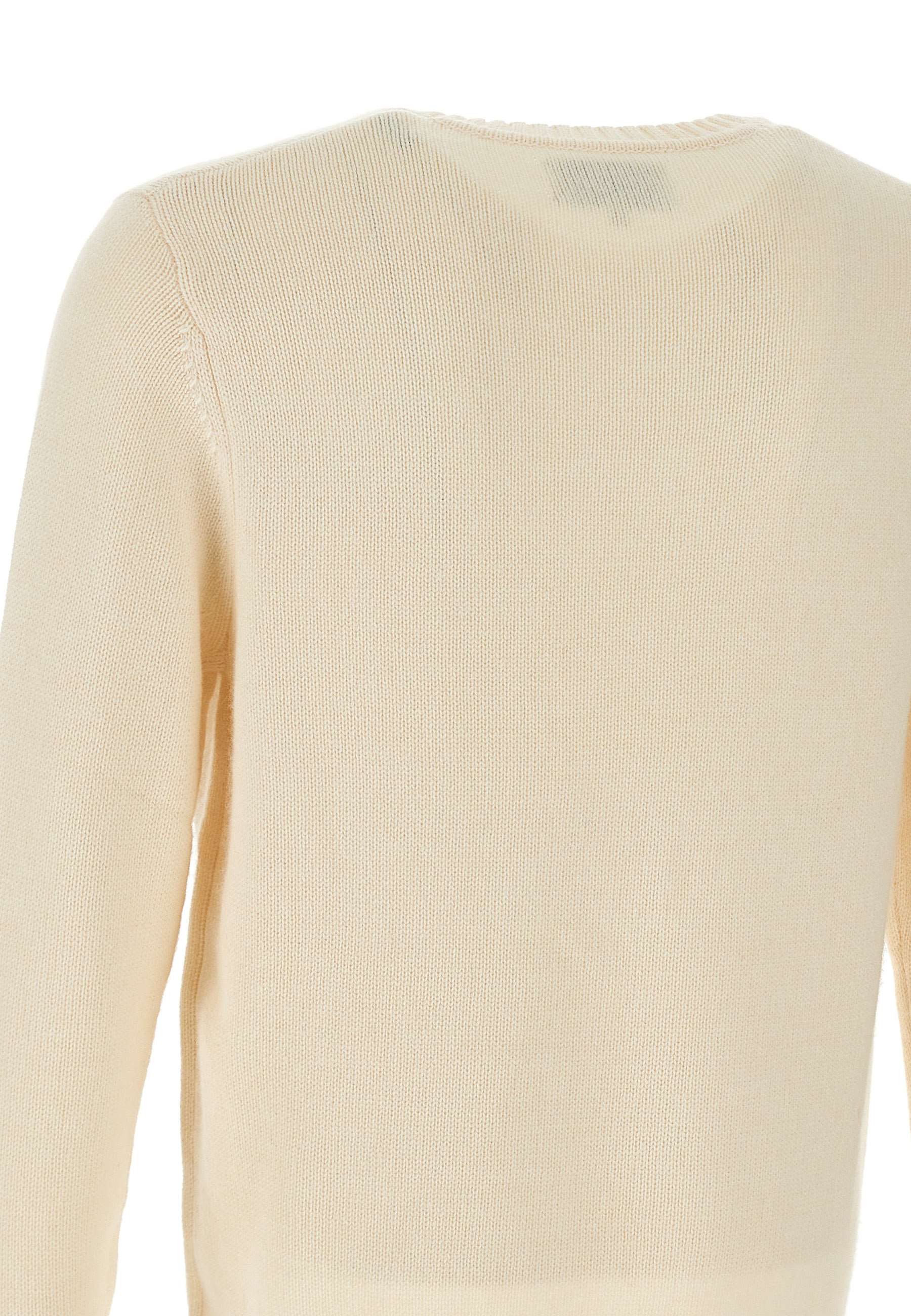 MC2 Saint Barth BOMD005 Man White Sweaters - Zuklat