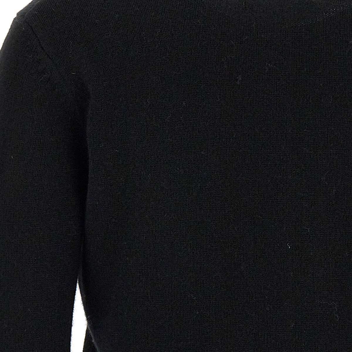 MC2 Saint Barth QUE0018 Woman Black Sweaters - Zuklat