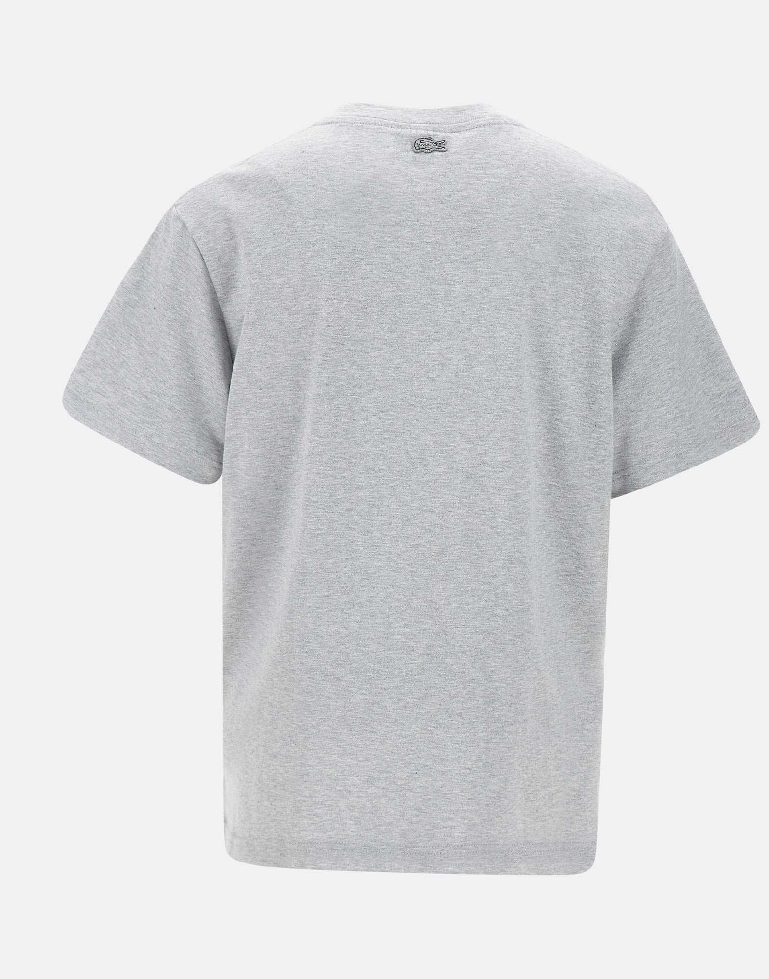 Lacoste TH3603 Man Grey T-shirts and Polos - Zuklat