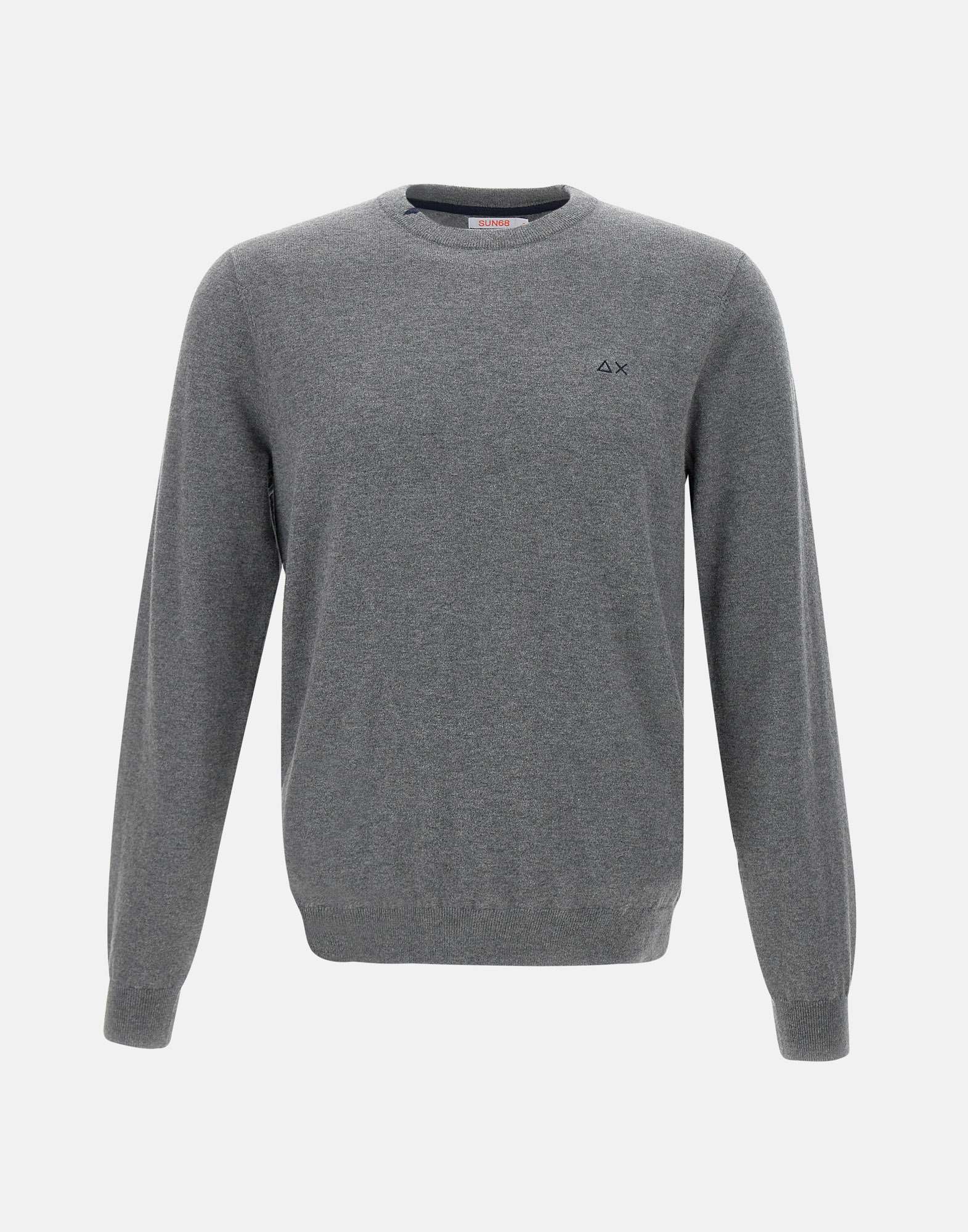 Sun68 K44101 Man Grey Sweaters - Zuklat