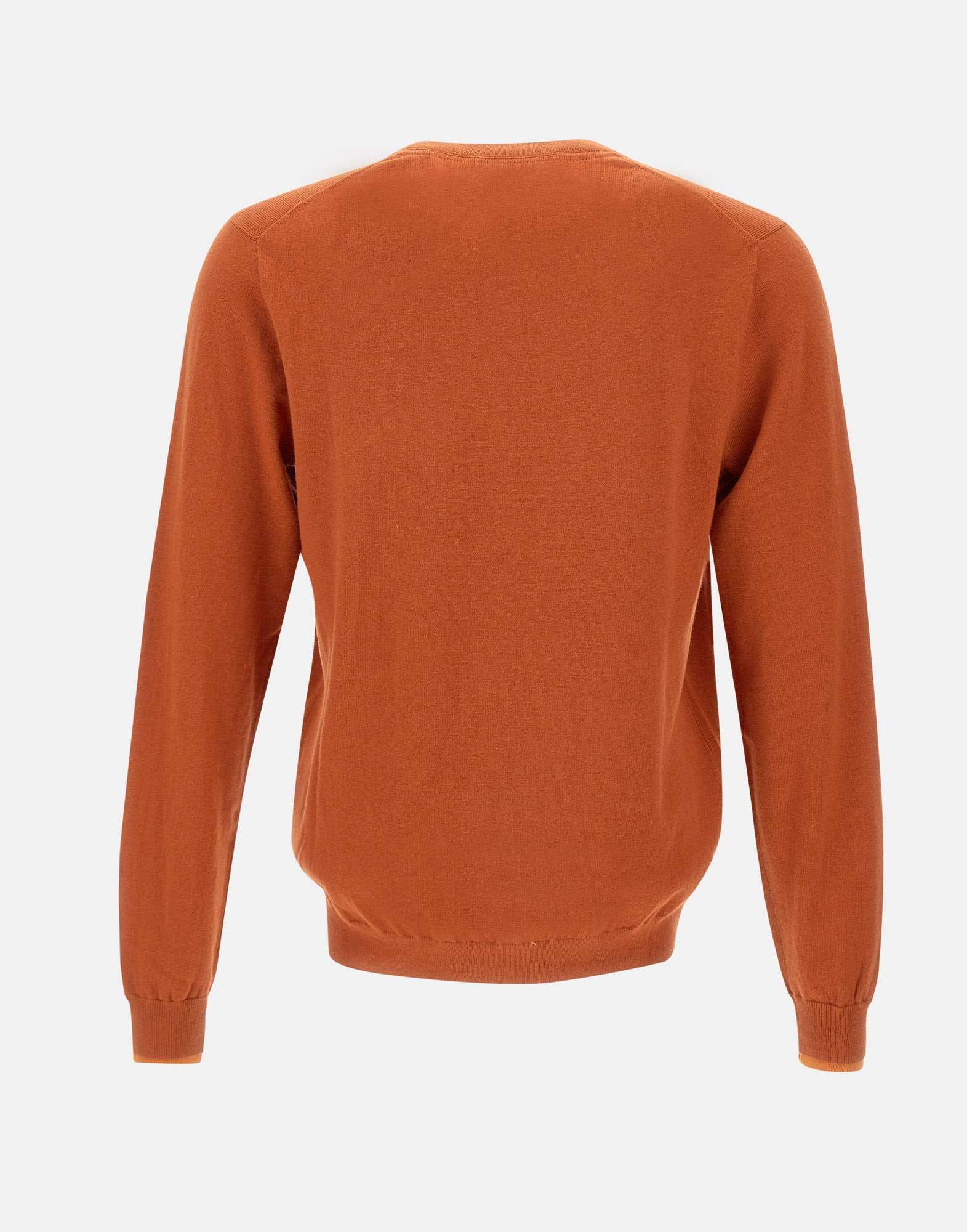 Sun68 K44125 Man Orange Sweaters - Zuklat