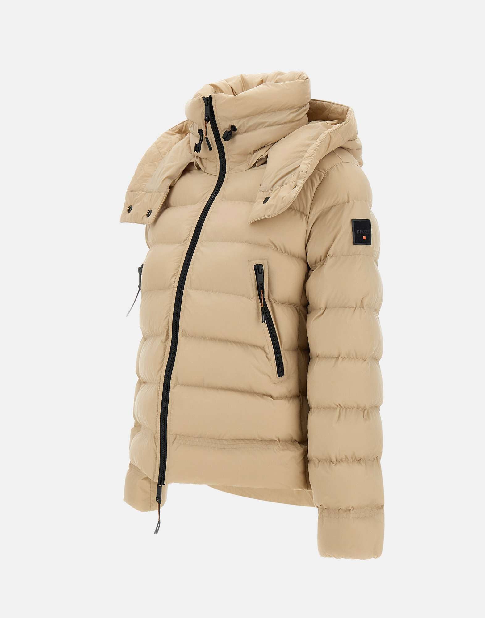 Dekker DED0241 Woman Beige Coats - Zuklat