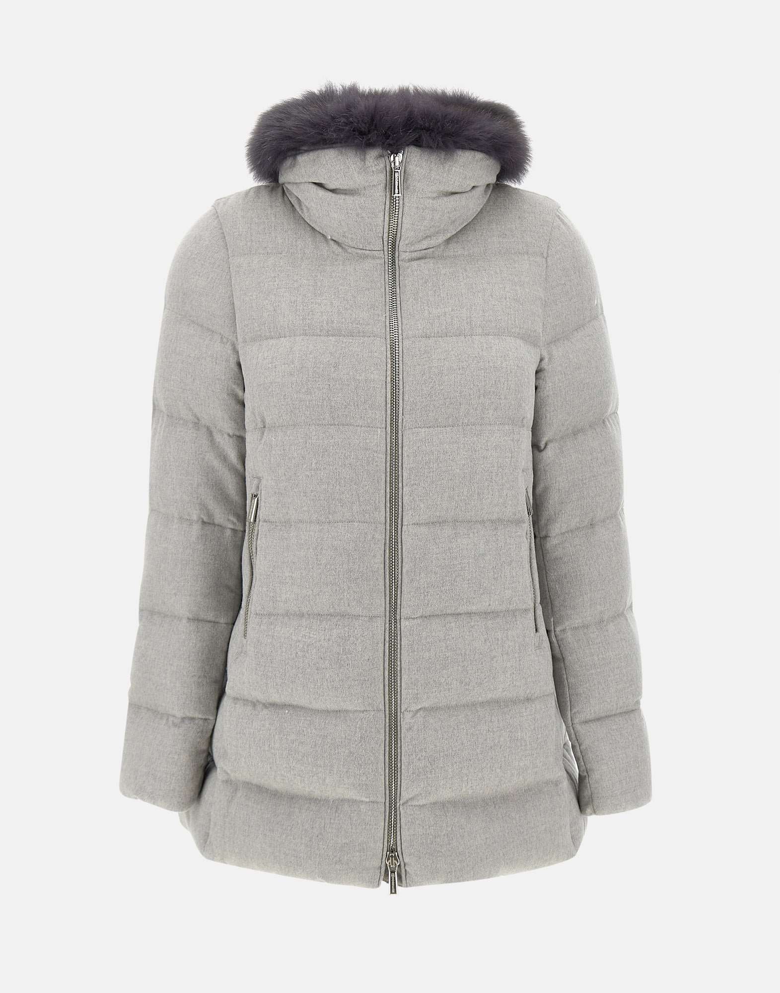 Moorer DORADO Woman Grey Coats - Zuklat