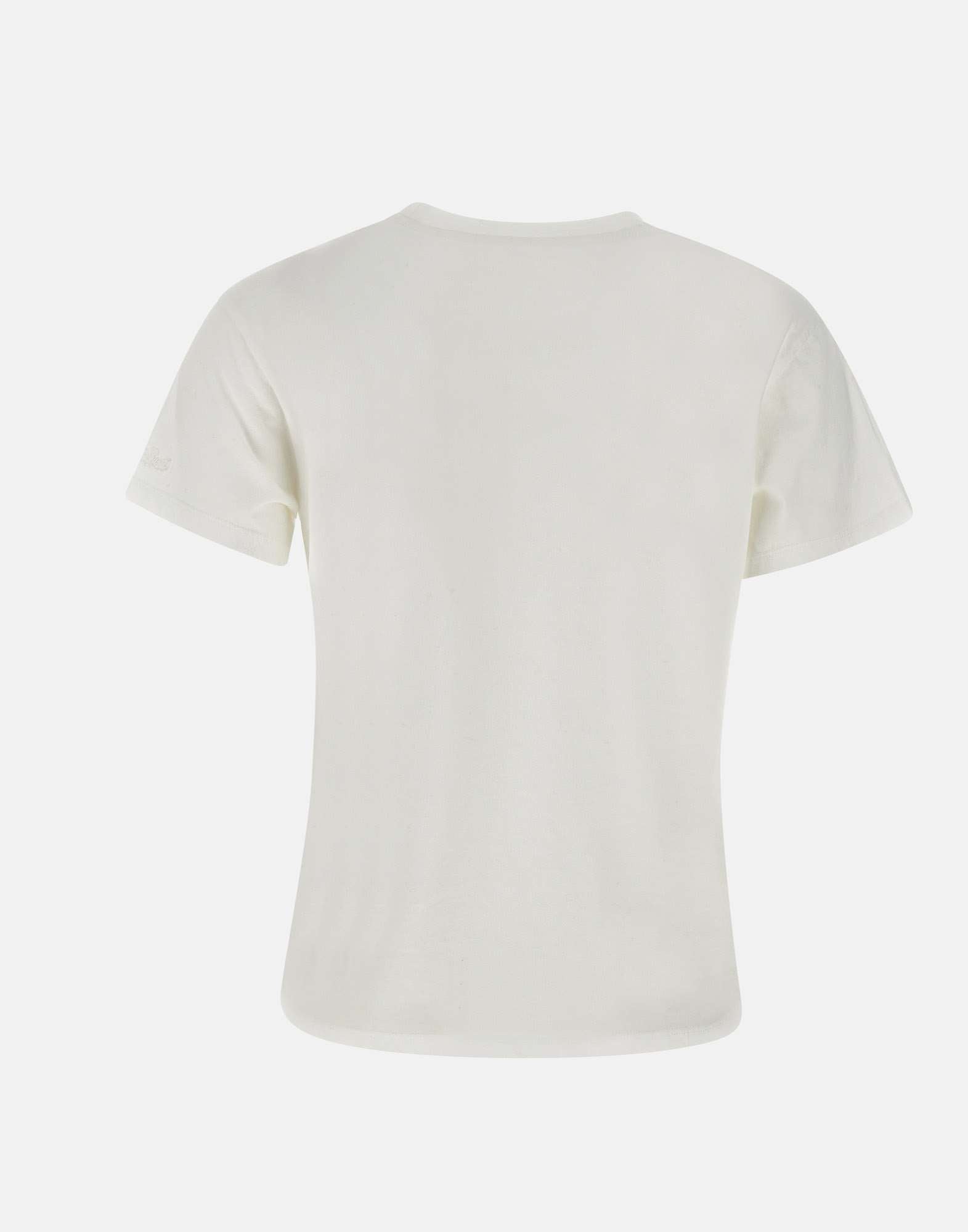 MC2 Saint Barth EMI0002 Woman White T-shirts and Polos - Zuklat