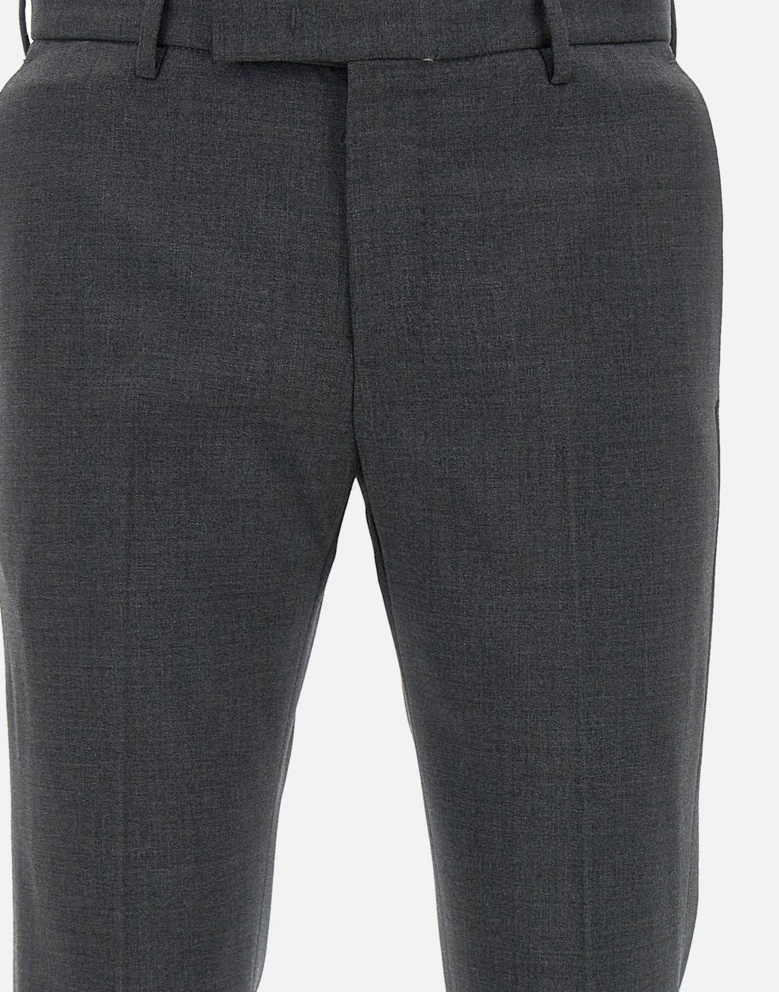 PT Torino COAFX0Z00FWD Man Grey Trousers - Zuklat