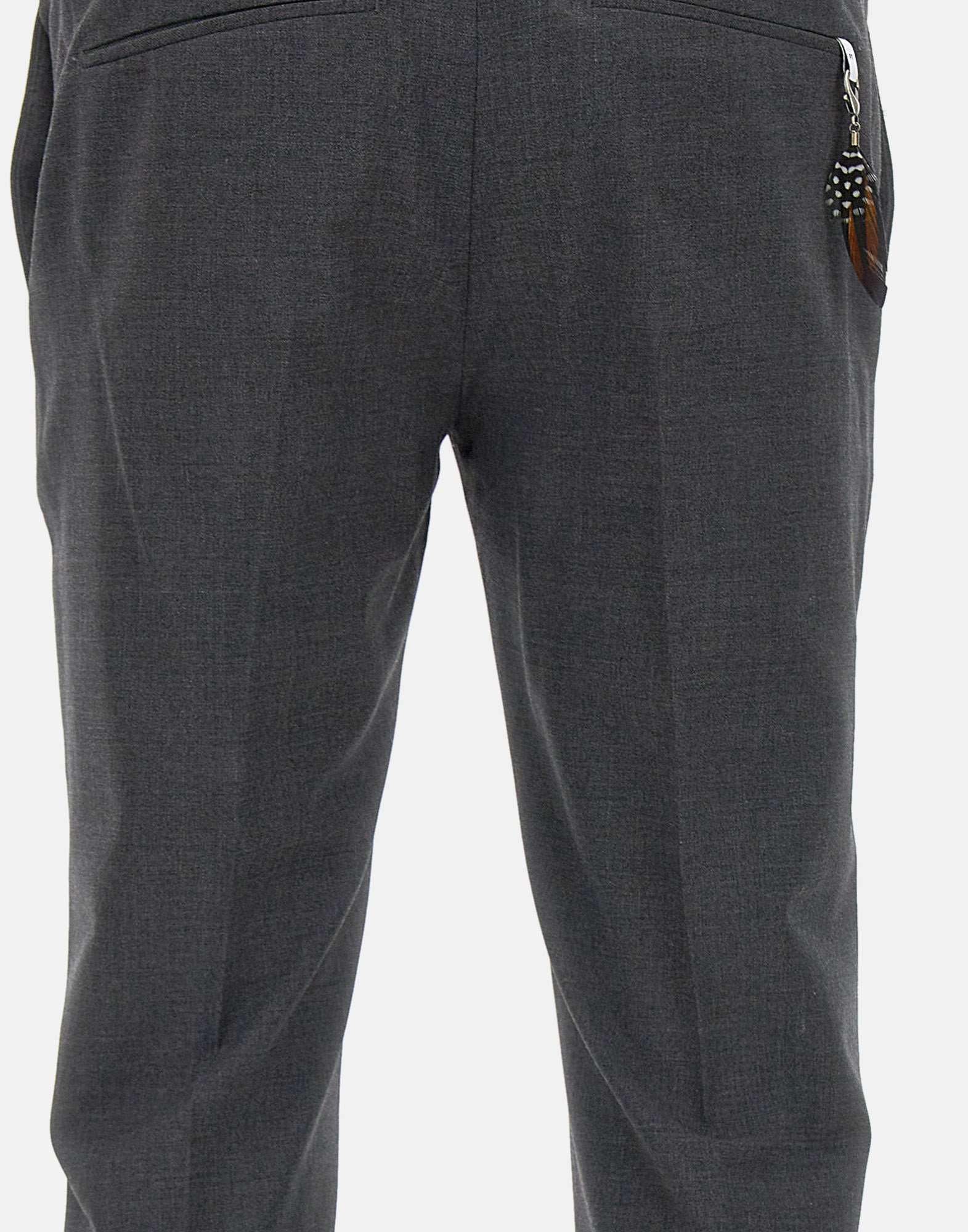 PT Torino COAFX0Z00FWD Man Grey Trousers - Zuklat