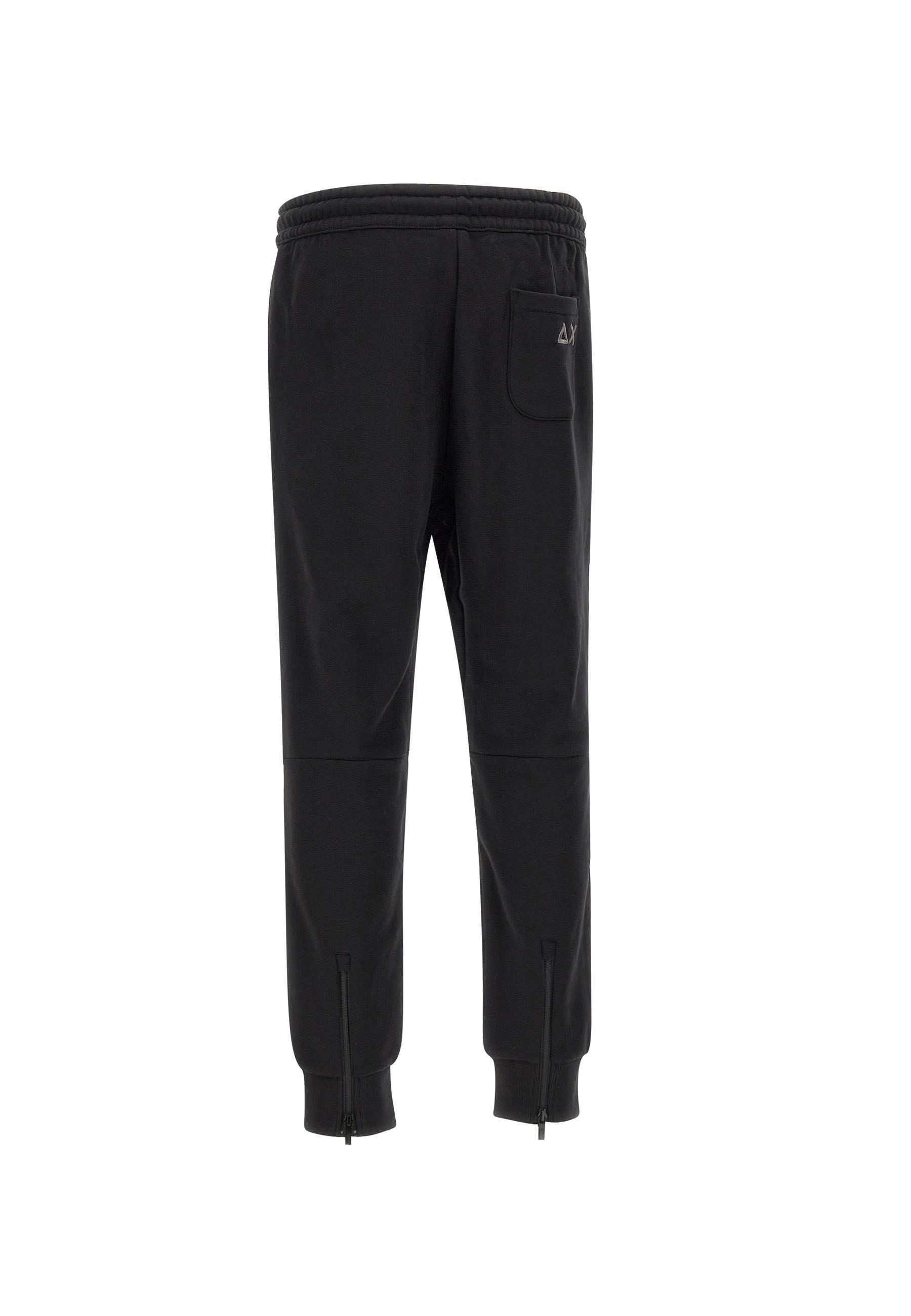 Sun68 F44142 Man Black Trousers - Zuklat