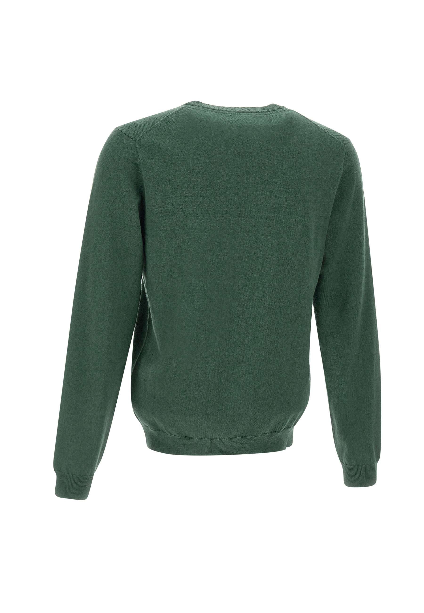 Sun68 K44101 Man Green Sweaters - Zuklat