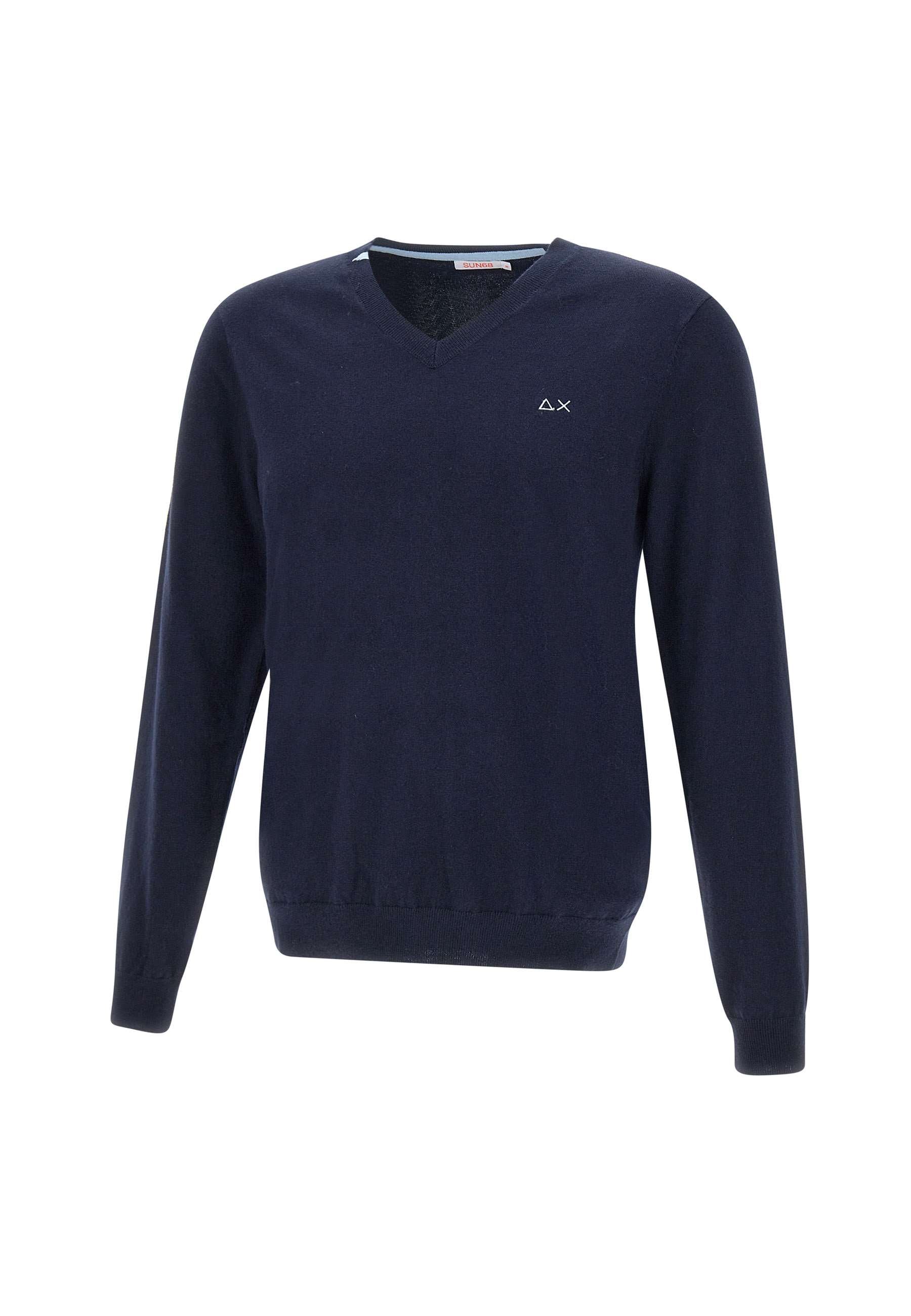 Sun68 K44102 Man Blue Sweaters - Zuklat