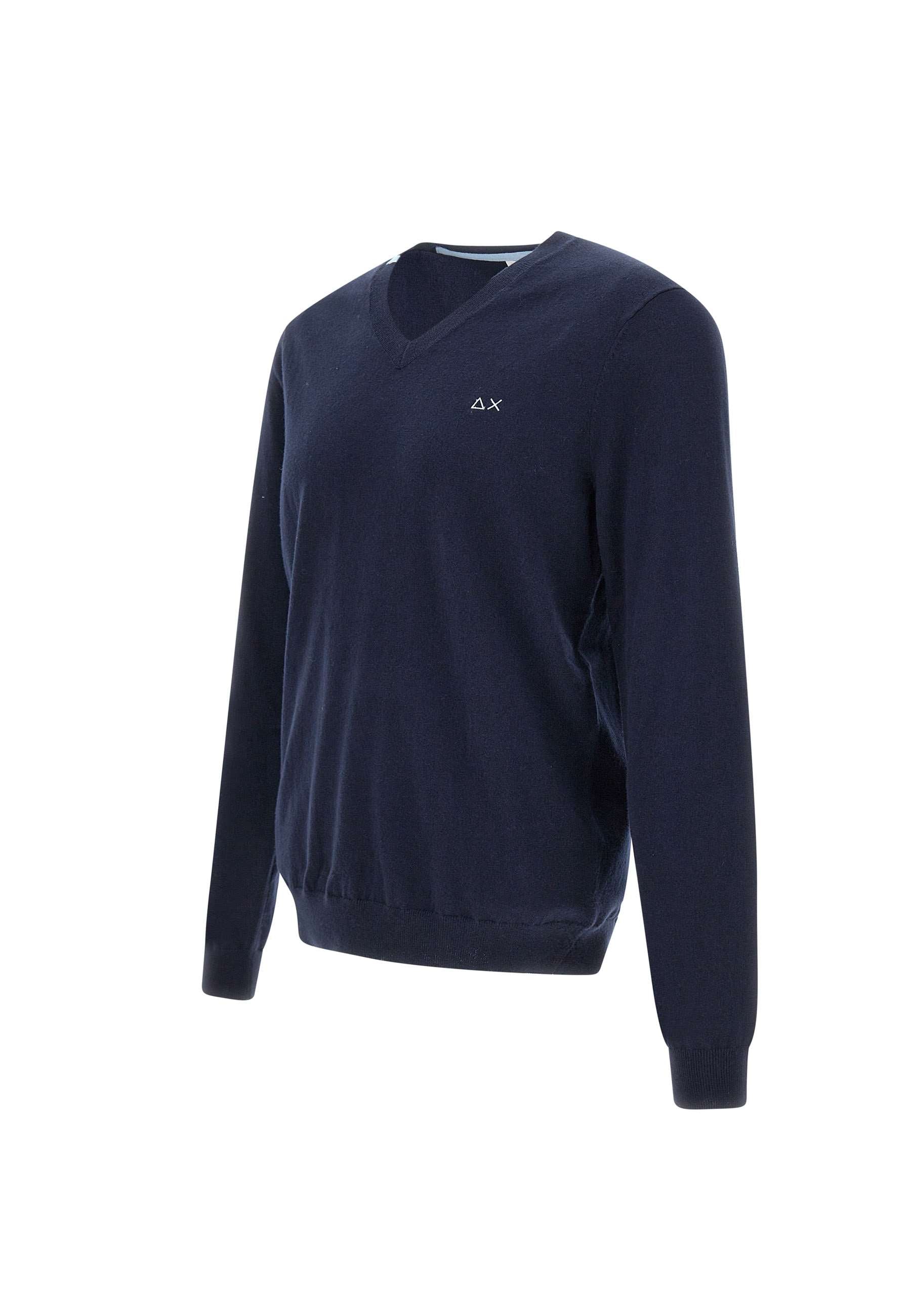 Sun68 K44102 Man Blue Sweaters - Zuklat