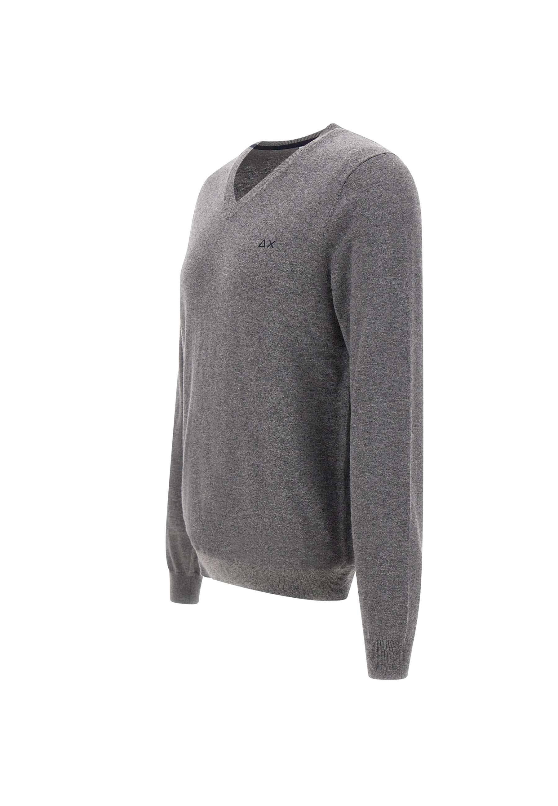 Sun68 K44102 Man Grey Sweaters - Zuklat