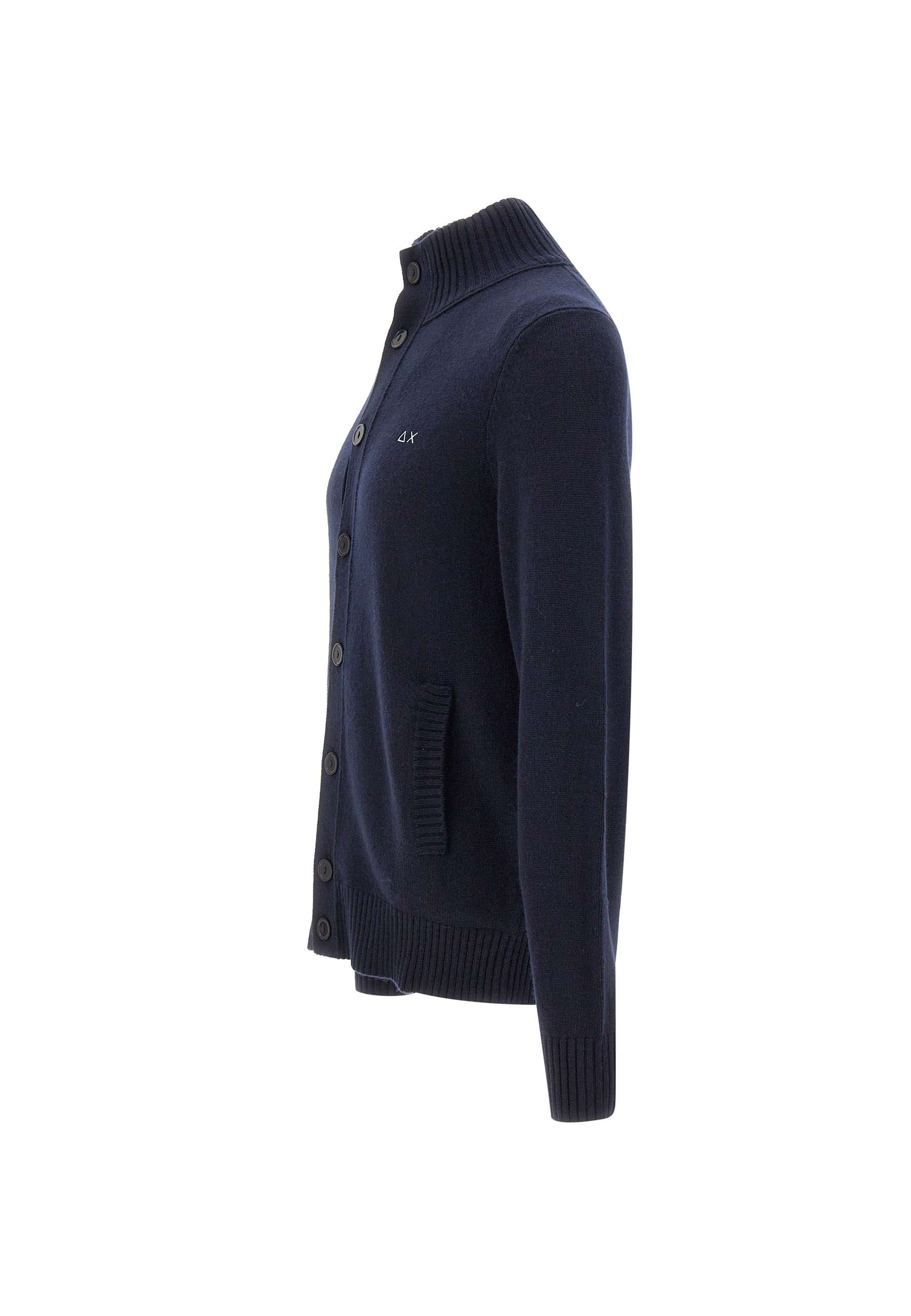 Sun68 K44114 Man Blue Sweaters - Zuklat