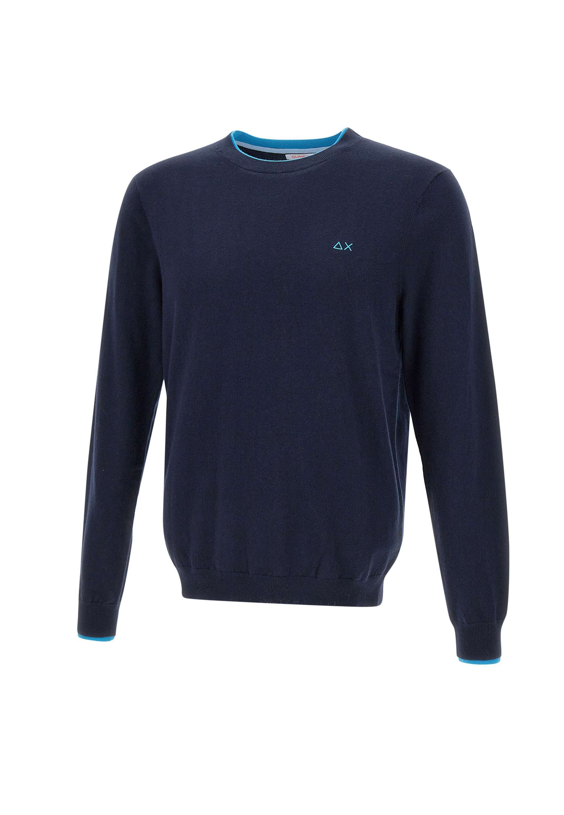 Sun68 K44125 Man Blue Sweaters - Zuklat