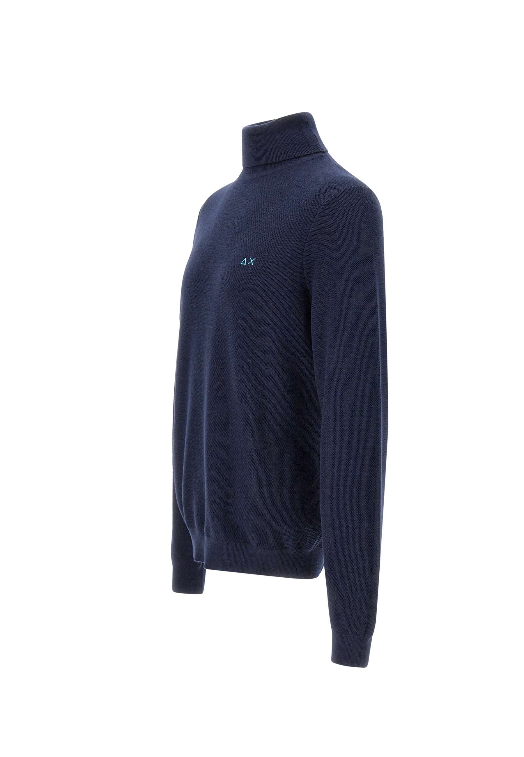 Sun68 K44141 Man Blue Sweaters - Zuklat