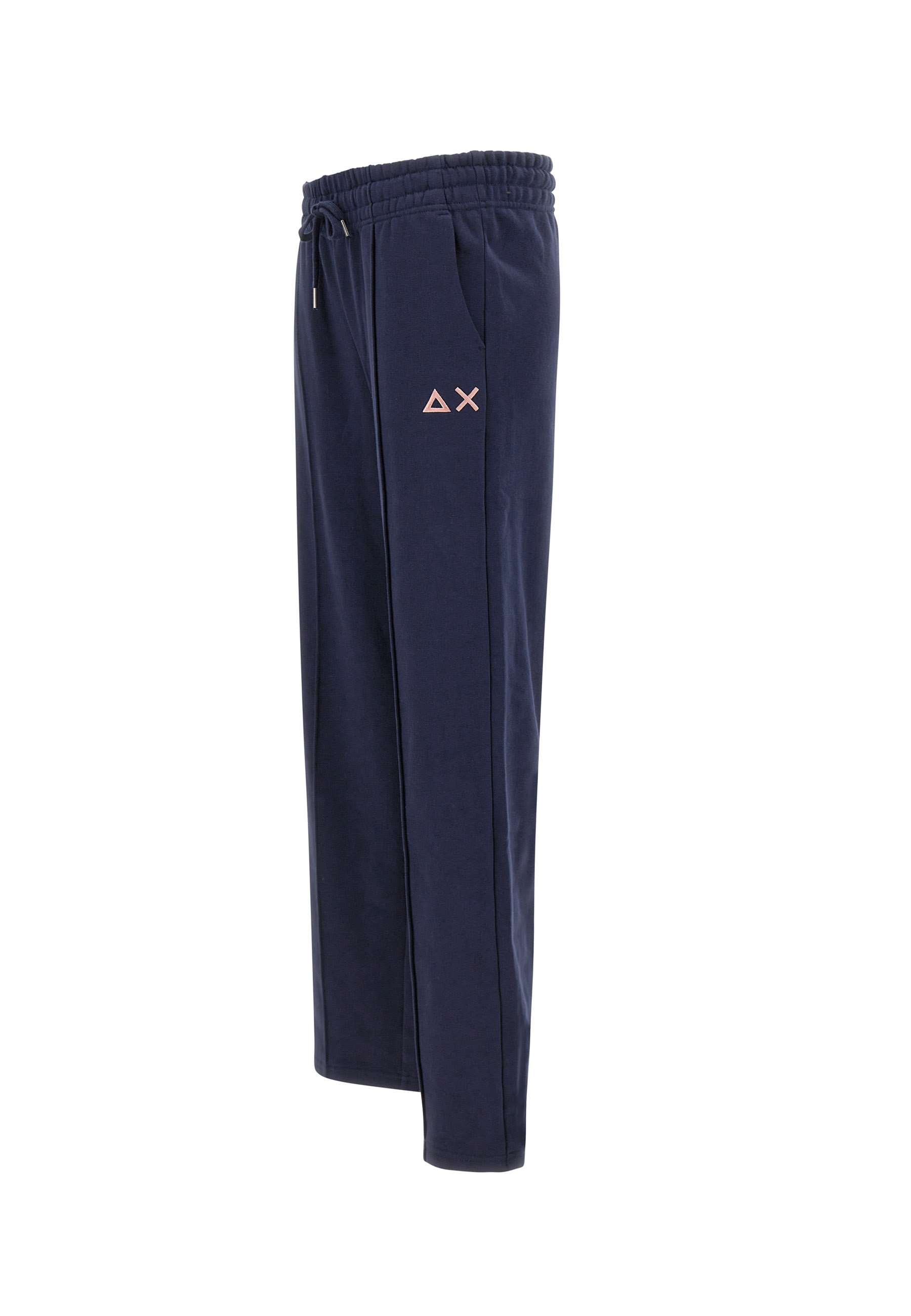 Sun68 F44209 Woman Blue Trousers - Zuklat