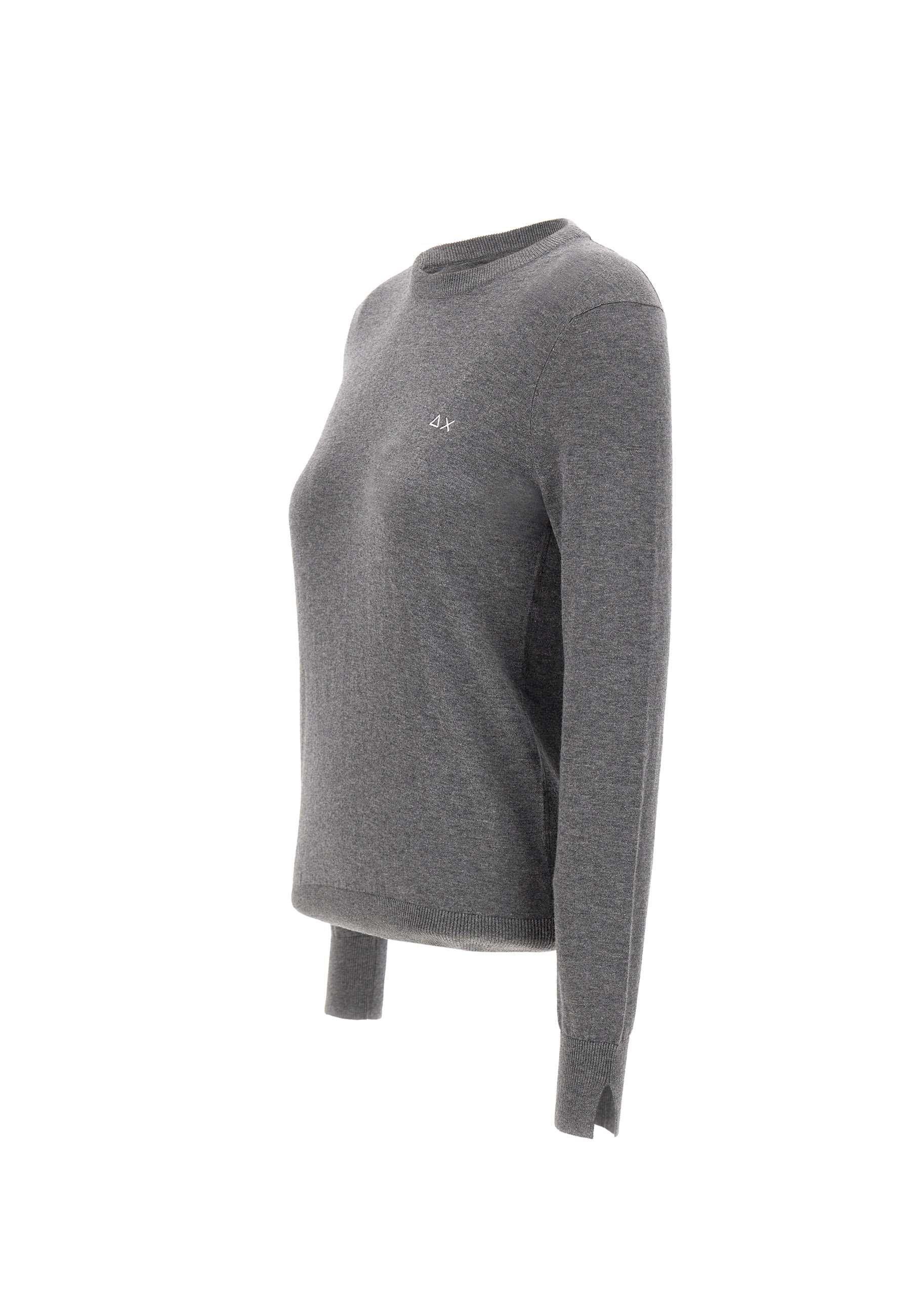 Sun68 K44201 Woman Grey Sweaters - Zuklat