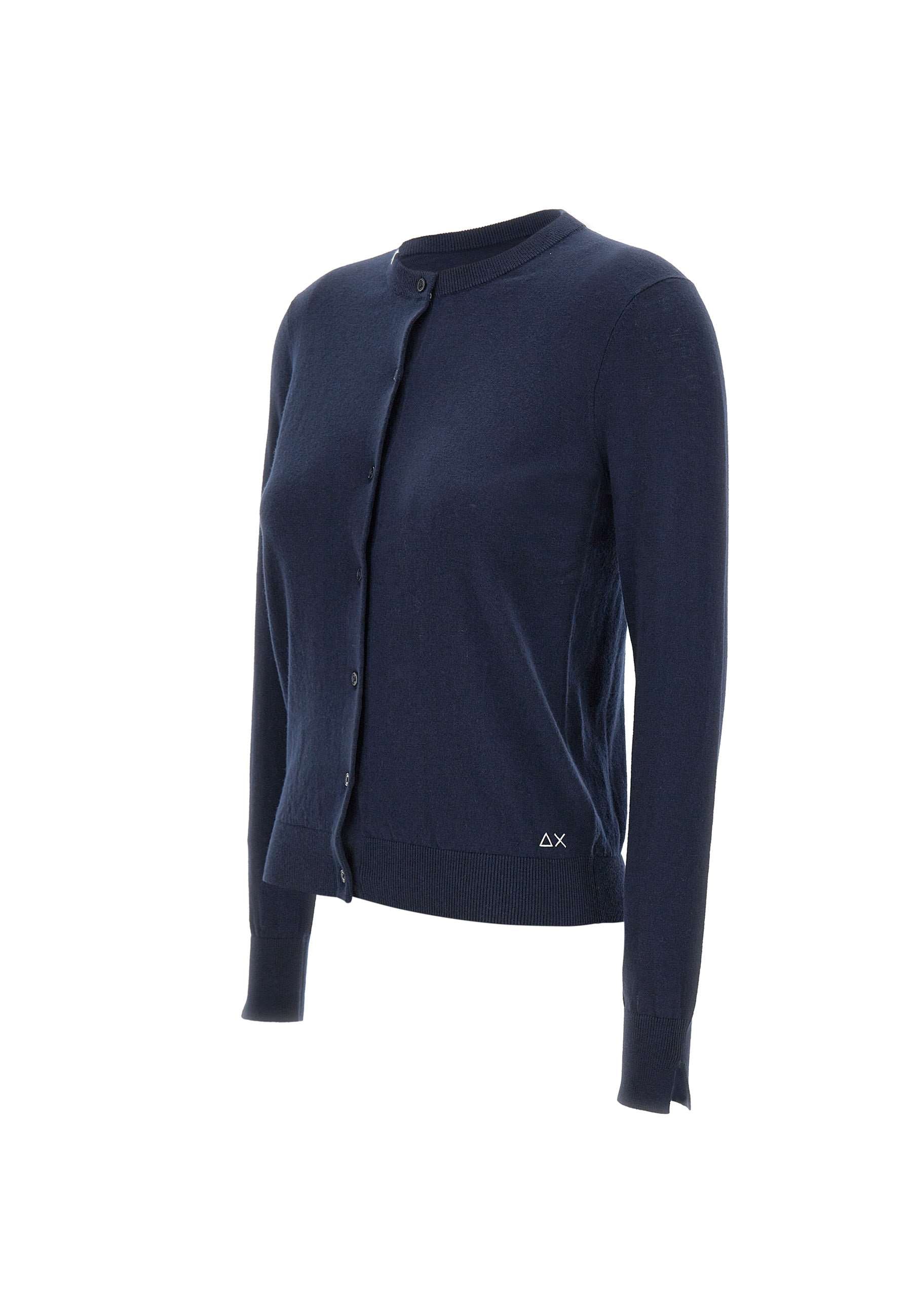 Sun68 K44203 Woman Blue Sweaters - Zuklat