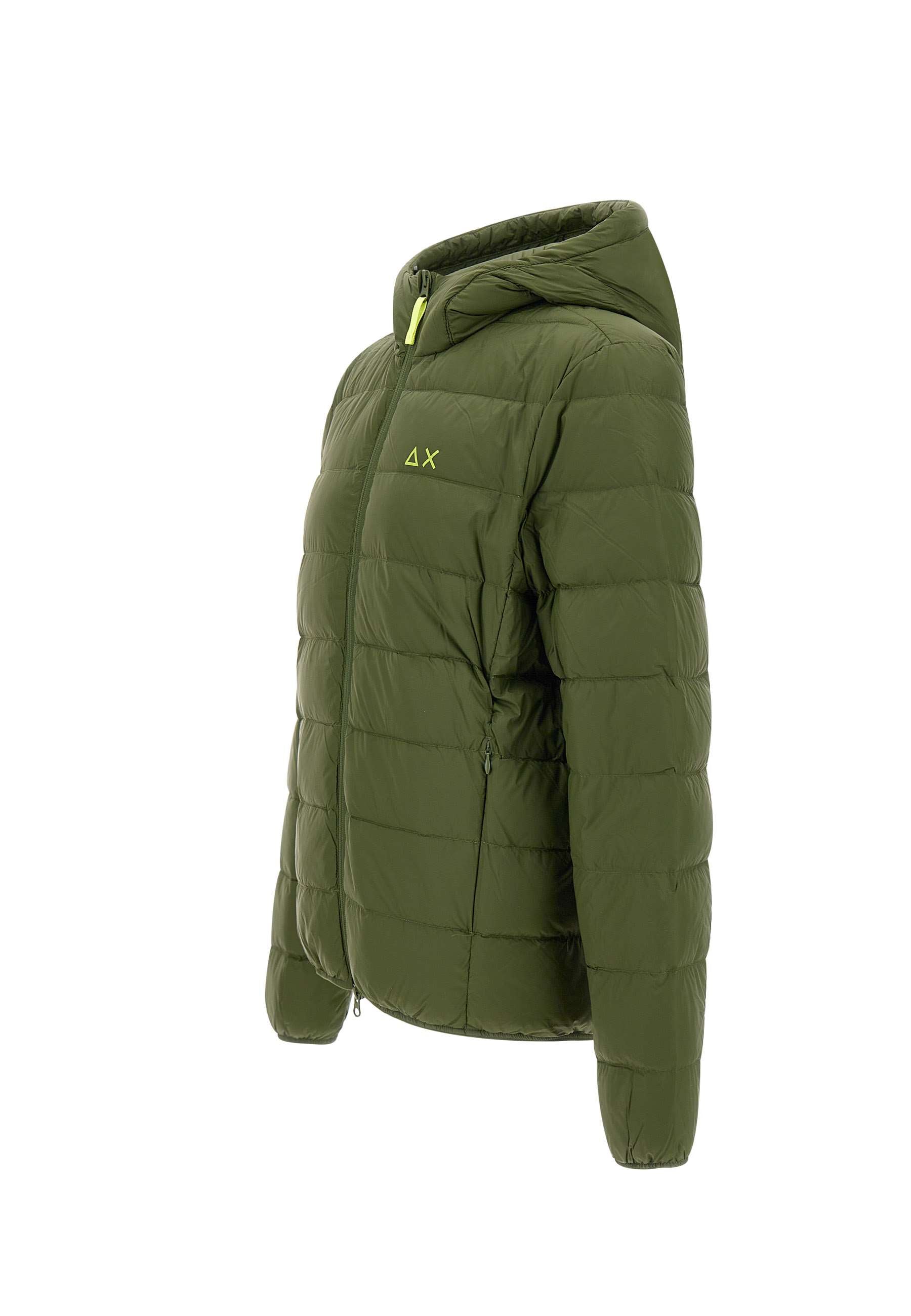 Sun68 R44101 Man Green Coats - Zuklat