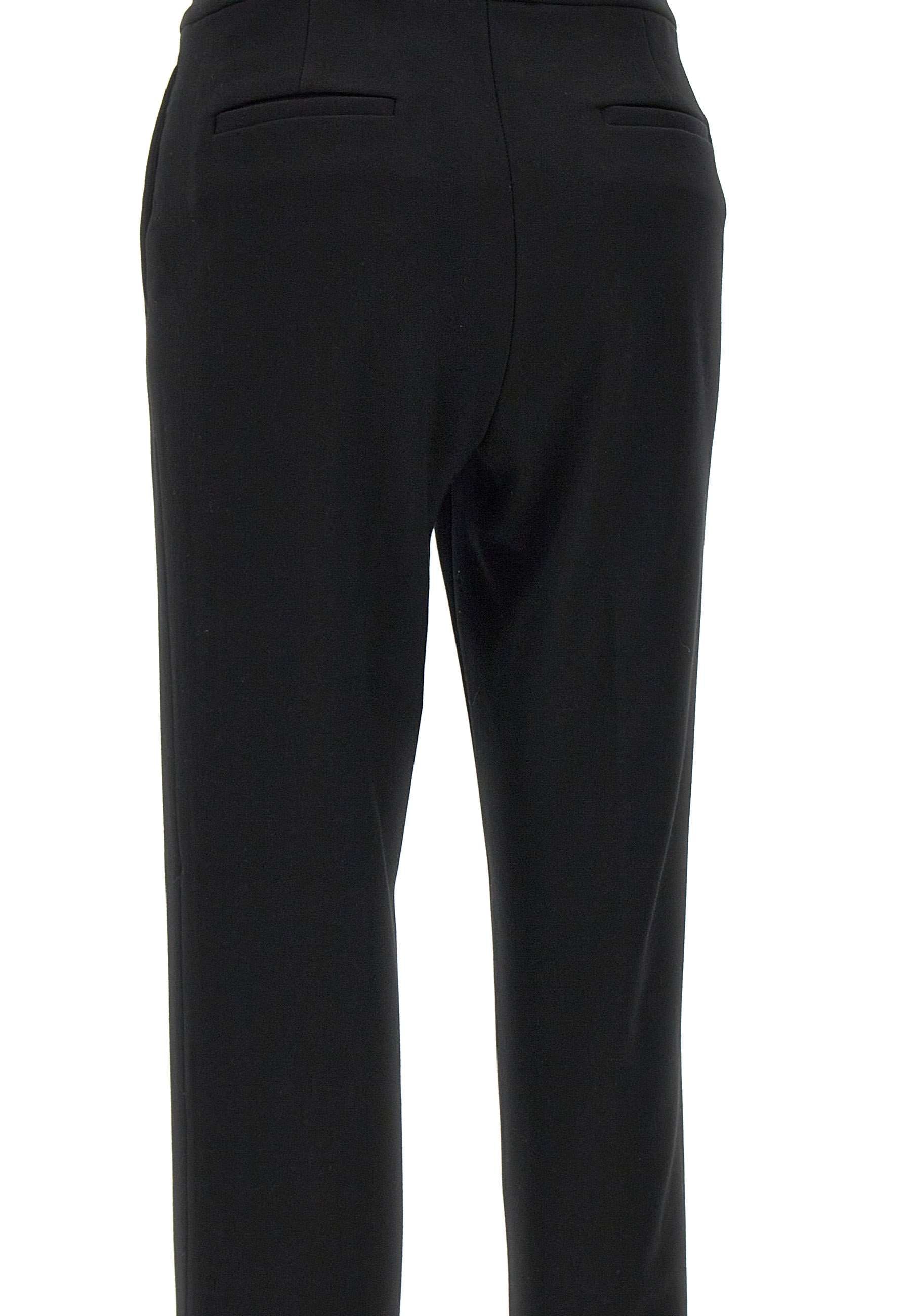 Fabiana Filippi PAD214F326D746 Woman Black Trousers - Zuklat