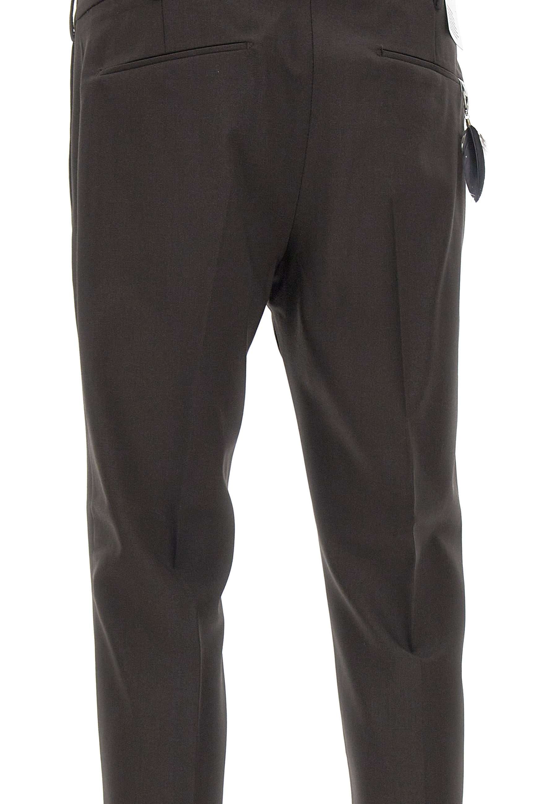 PT Torino COAFX0Z00FWD Man Brown Trousers - Zuklat