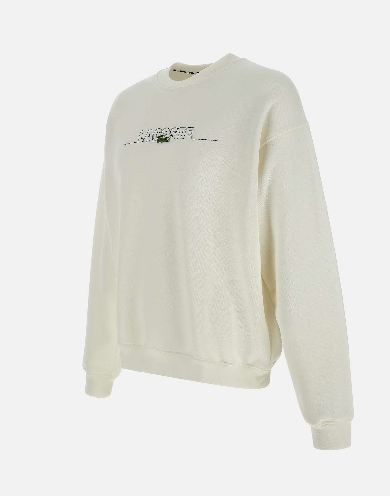 Lacoste SH3878 Man White Sweaters - Zuklat