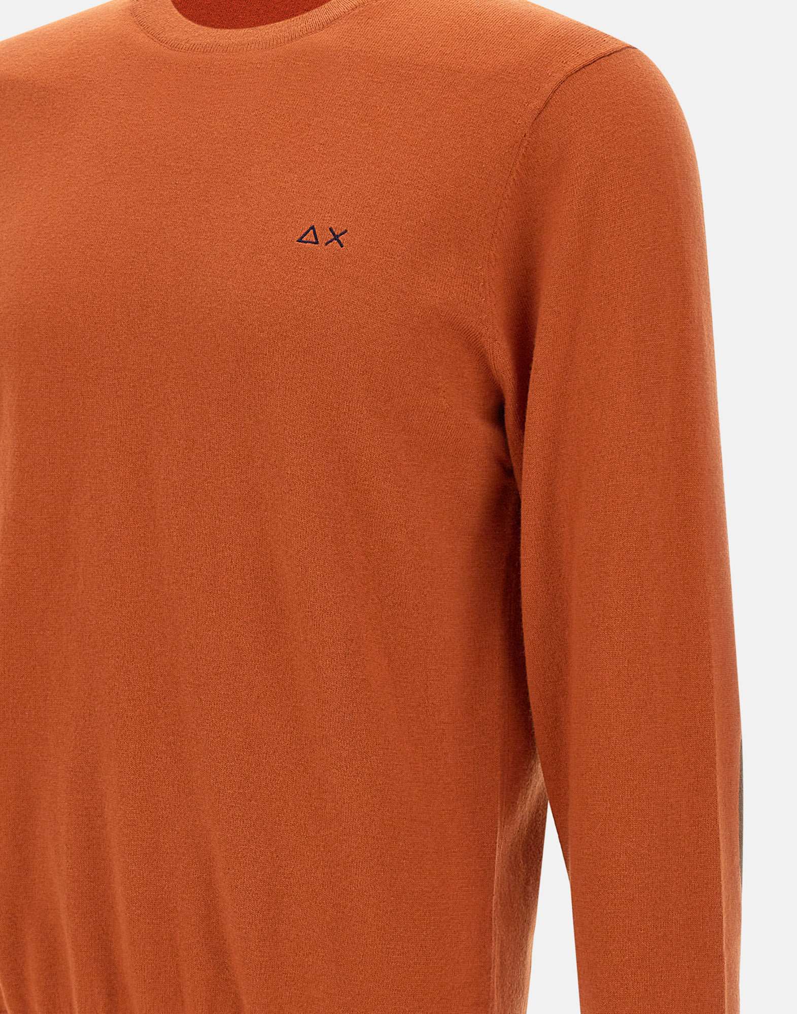 Sun68 K44127 Man Orange Sweaters - Zuklat