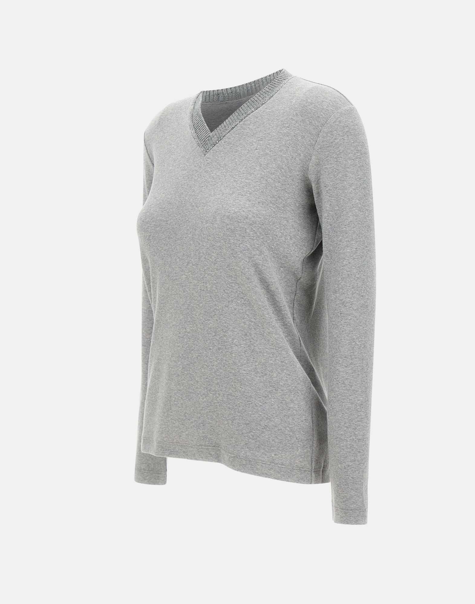 Fabiana Filippi JED224F605L079 Woman Grey Sweaters - Zuklat