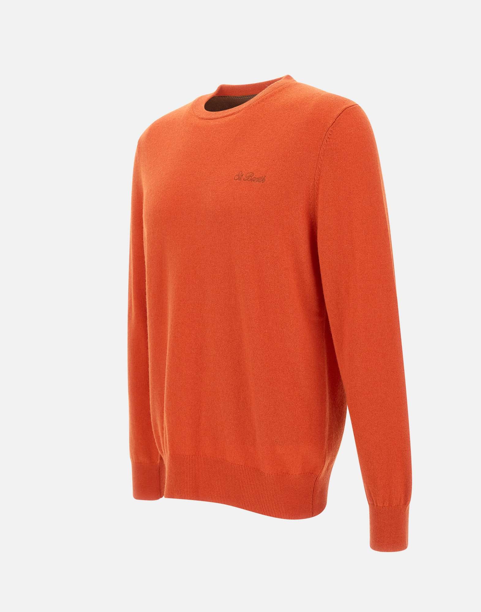 MC2 Saint Barth REGE003 Man Orange Sweaters - Zuklat