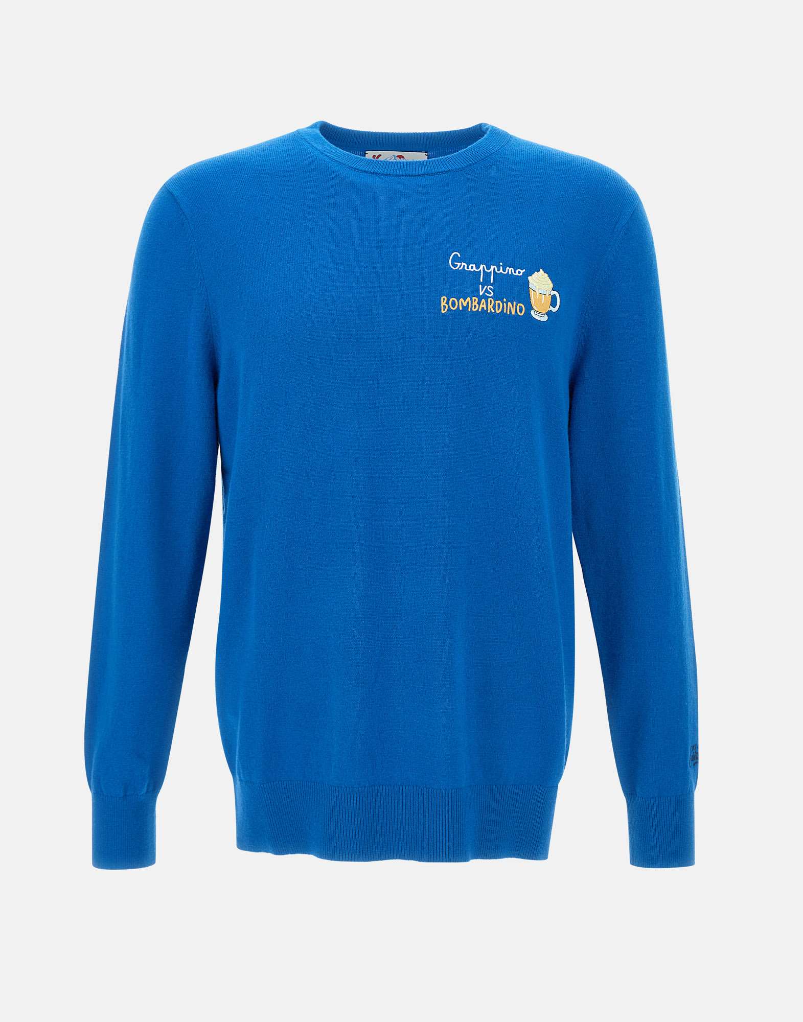 MC2 Saint Barth HER0005 Man Blue Sweaters - Zuklat