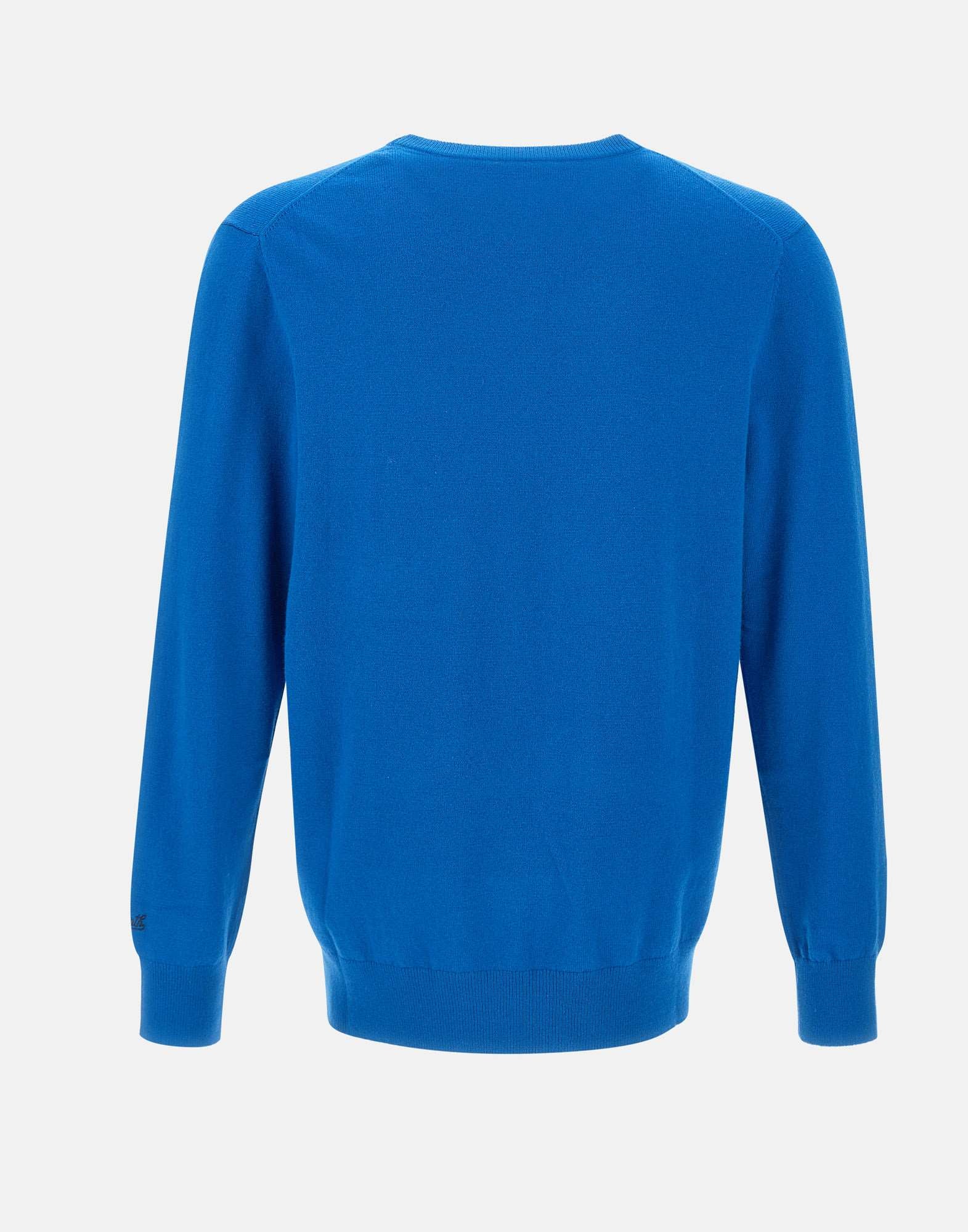 MC2 Saint Barth HER0005 Man Blue Sweaters - Zuklat