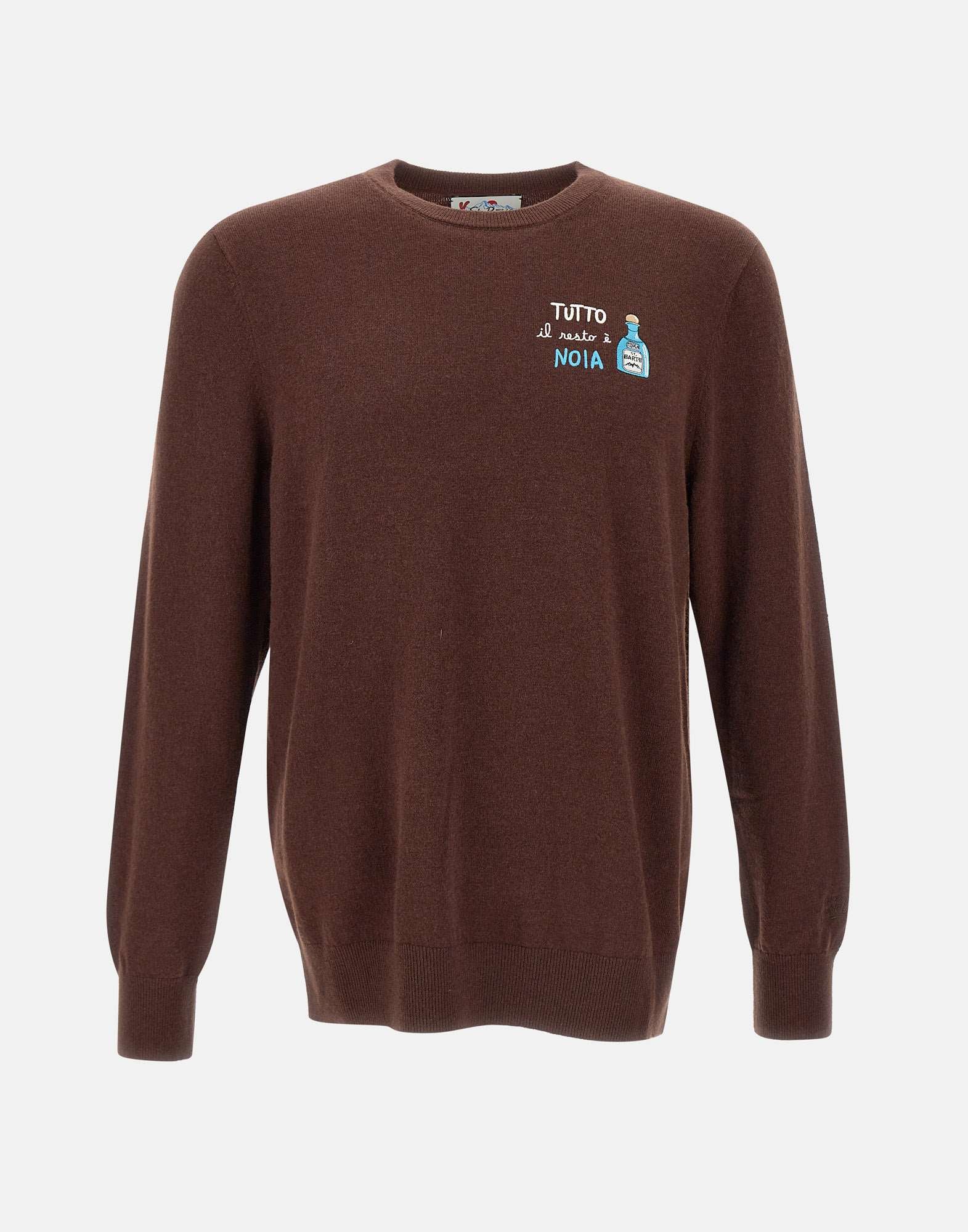 MC2 Saint Barth HER0005 Man Brown Sweaters - Zuklat