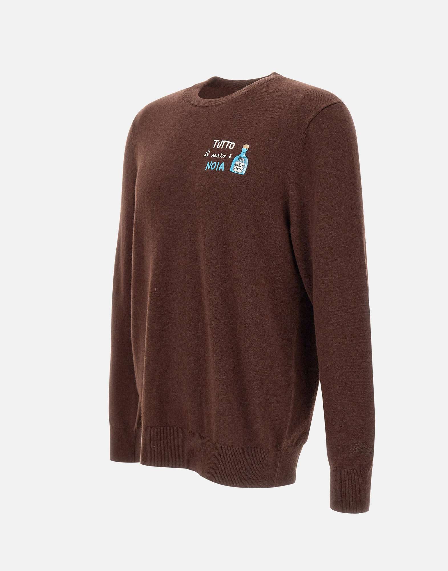 MC2 Saint Barth HER0005 Man Brown Sweaters - Zuklat