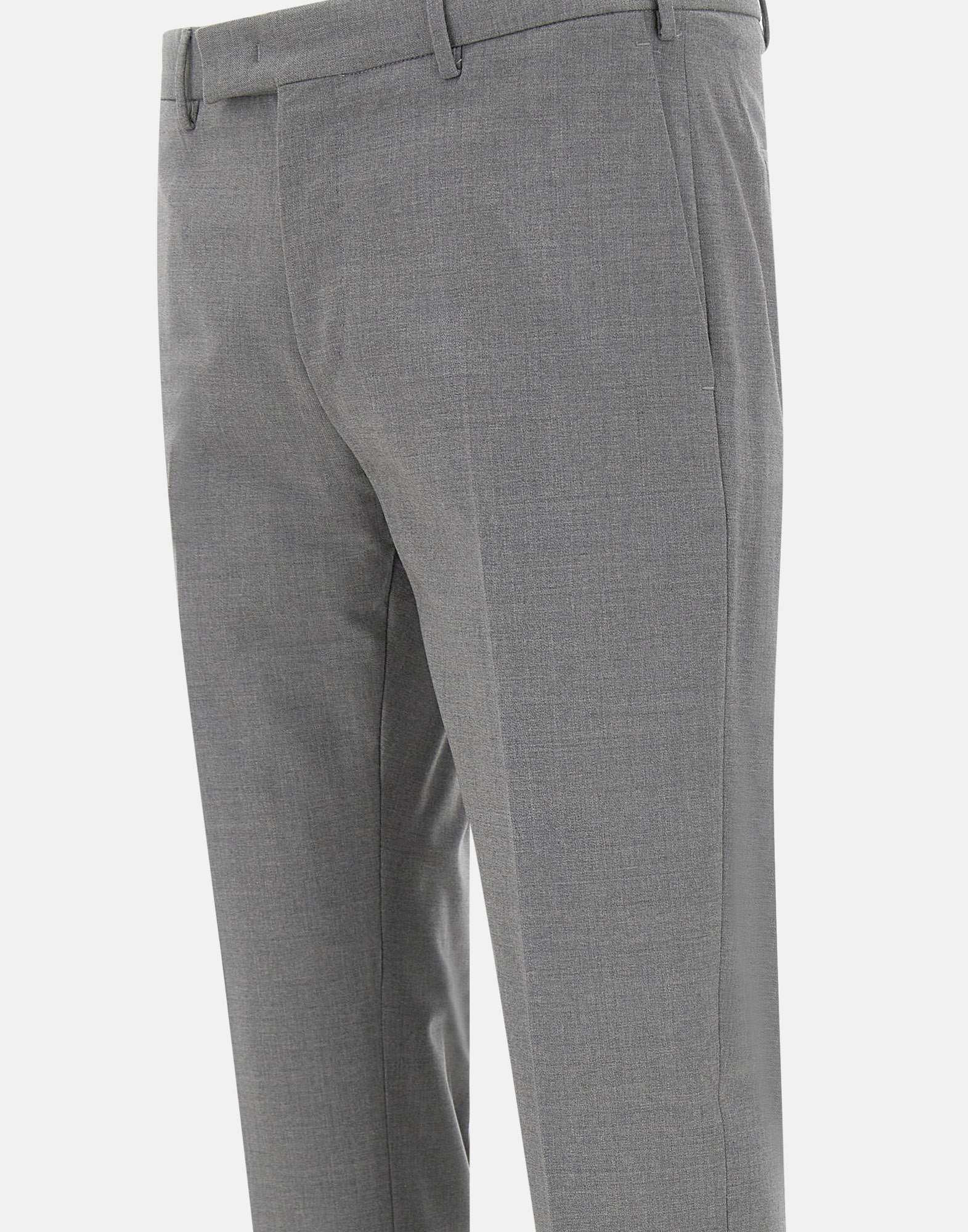 PT Torino COAFX0Z00FWD Man Grey Trousers - Zuklat