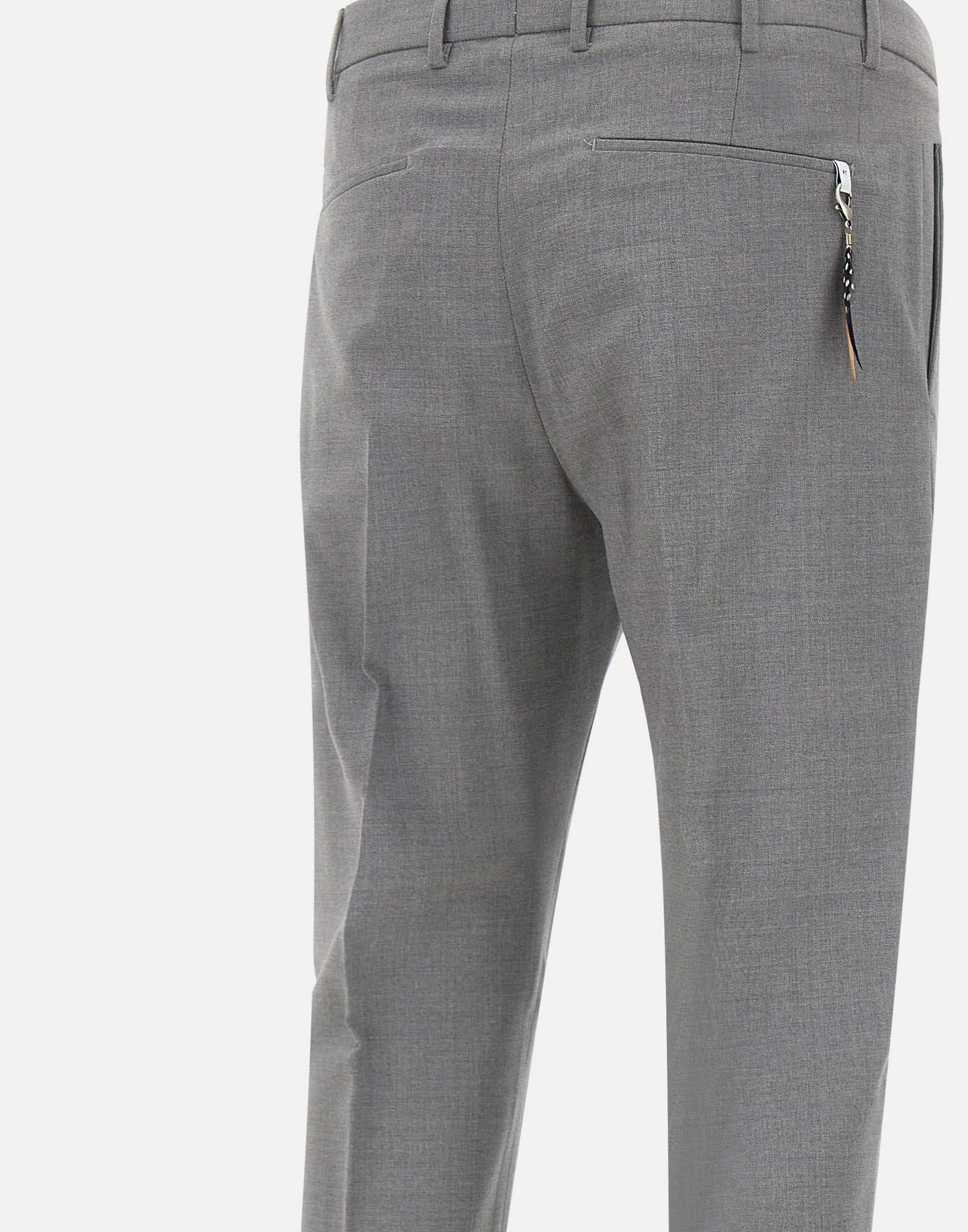 PT Torino COAFX0Z00FWD Man Grey Trousers - Zuklat