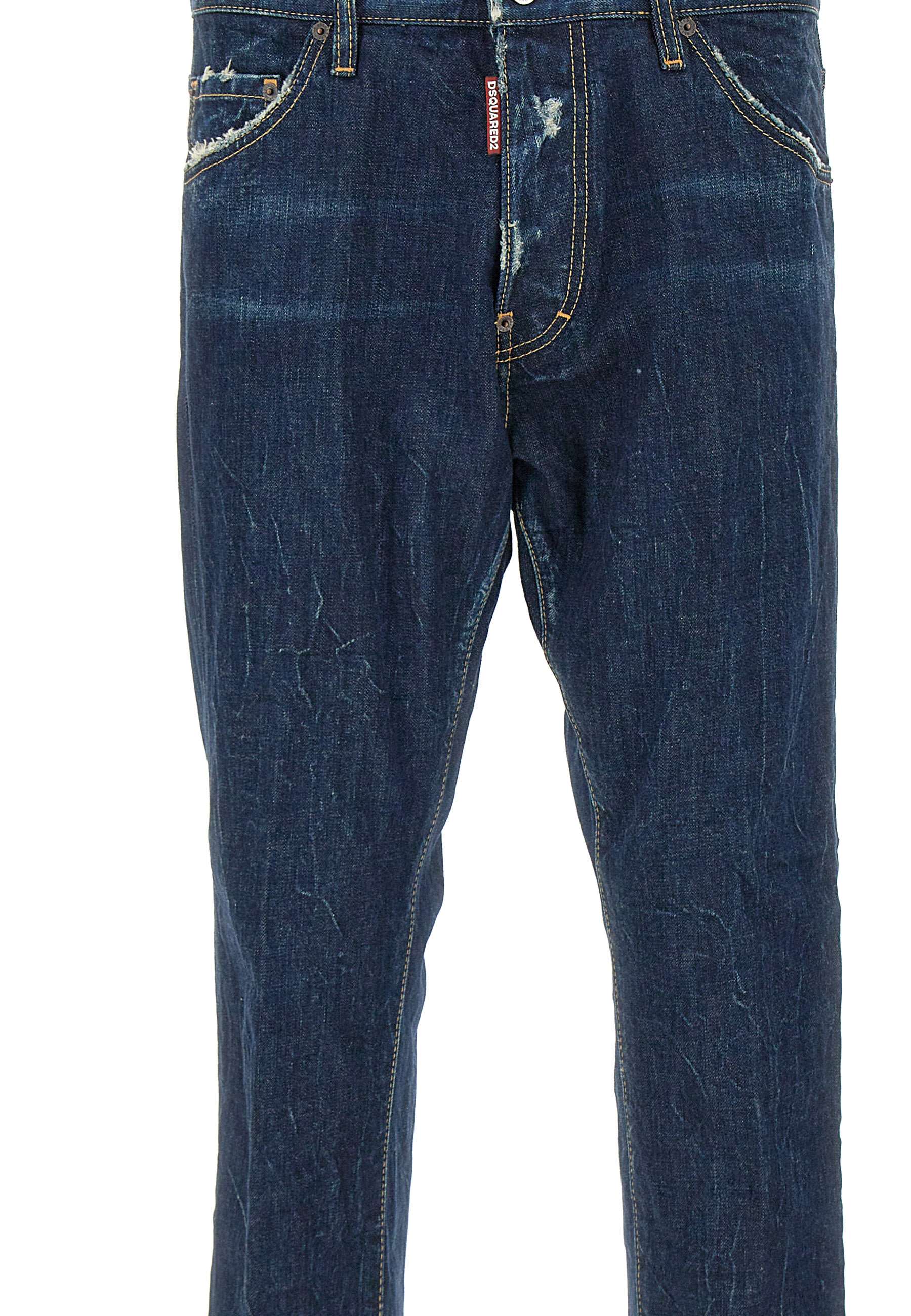 Dsquared2 S71LB1444 Man Blue Jeans - Zuklat