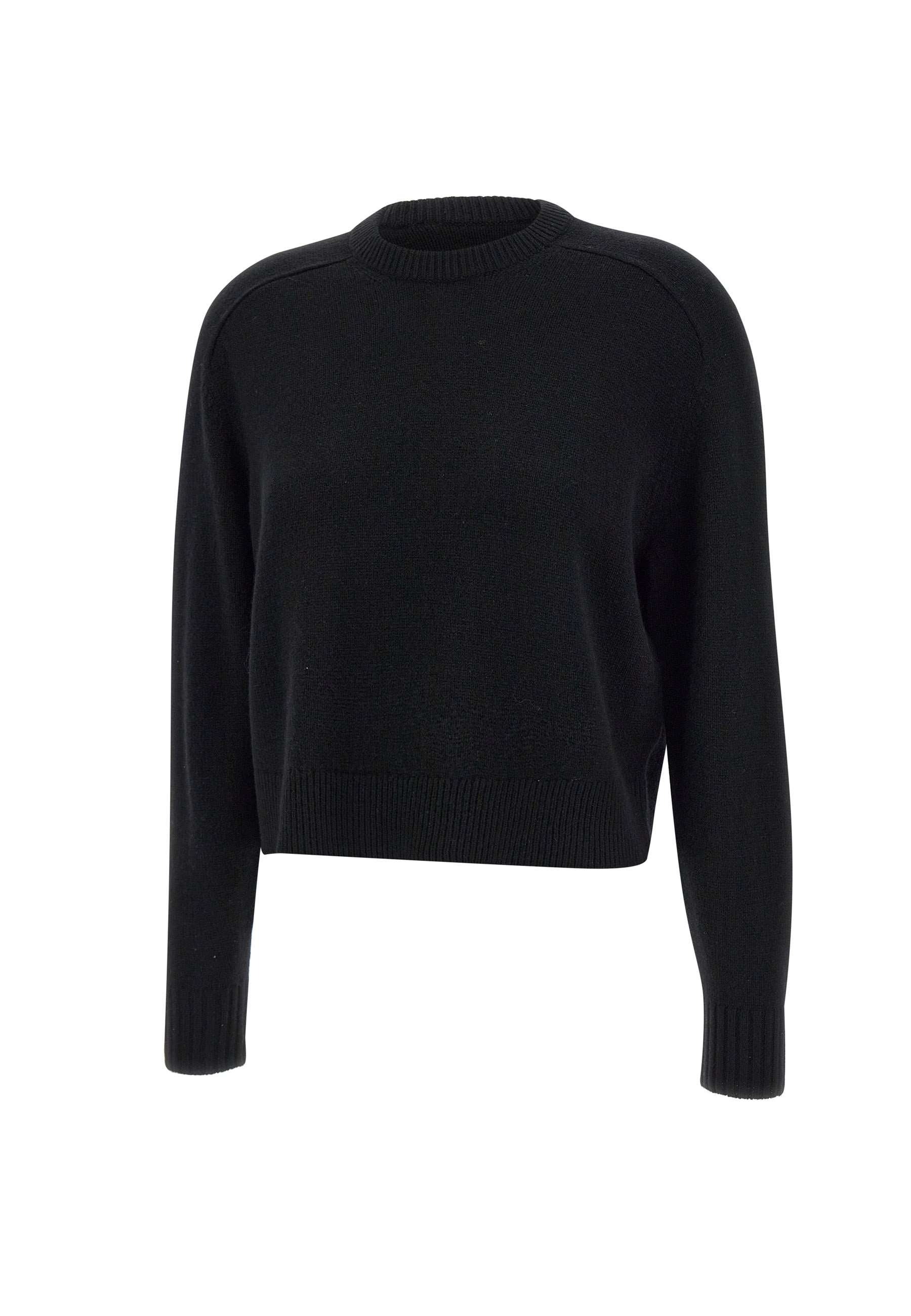 Theory O0818703 Woman Black Sweaters - Zuklat