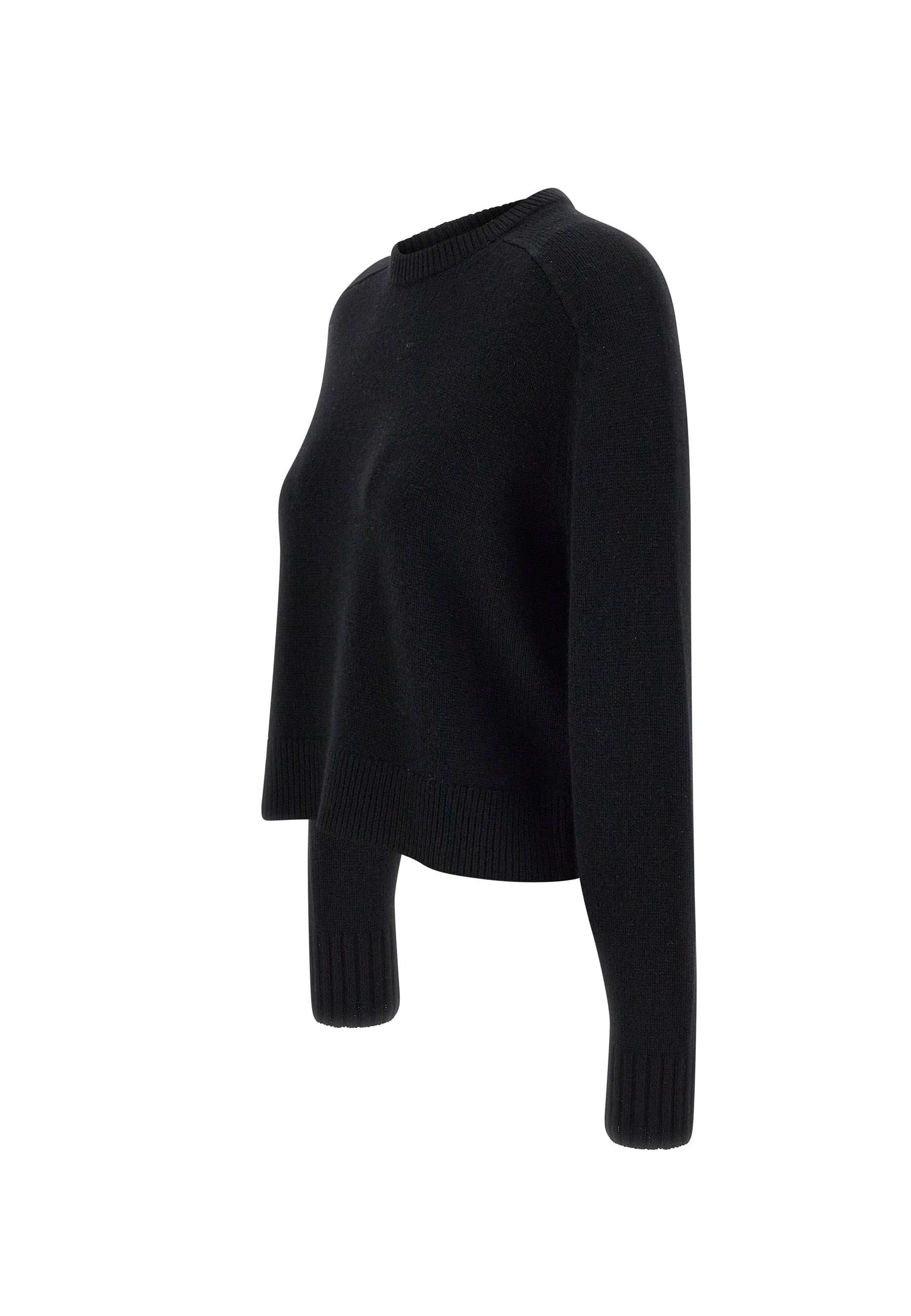 Theory O0818703 Woman Black Sweaters - Zuklat