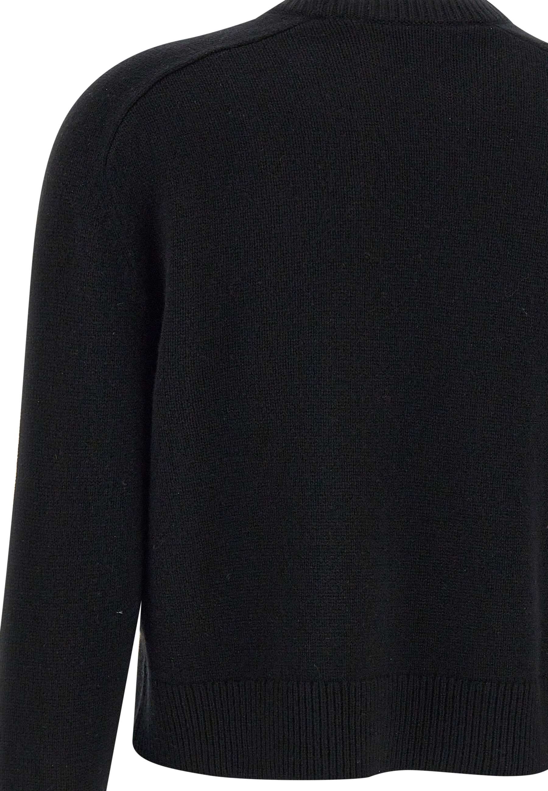 Theory O0818703 Woman Black Sweaters - Zuklat