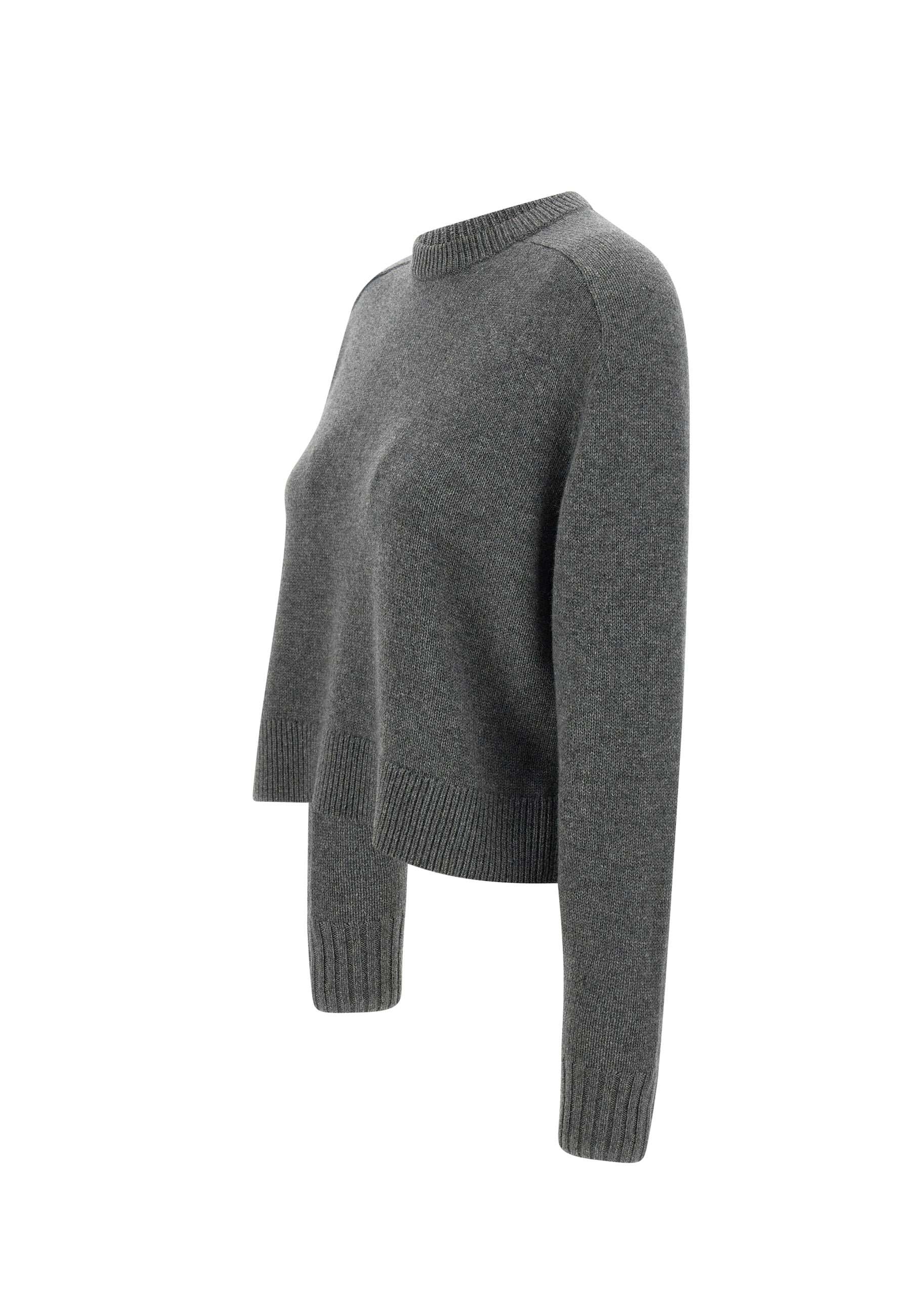 Theory O0818703 Woman Grey Sweaters - Zuklat