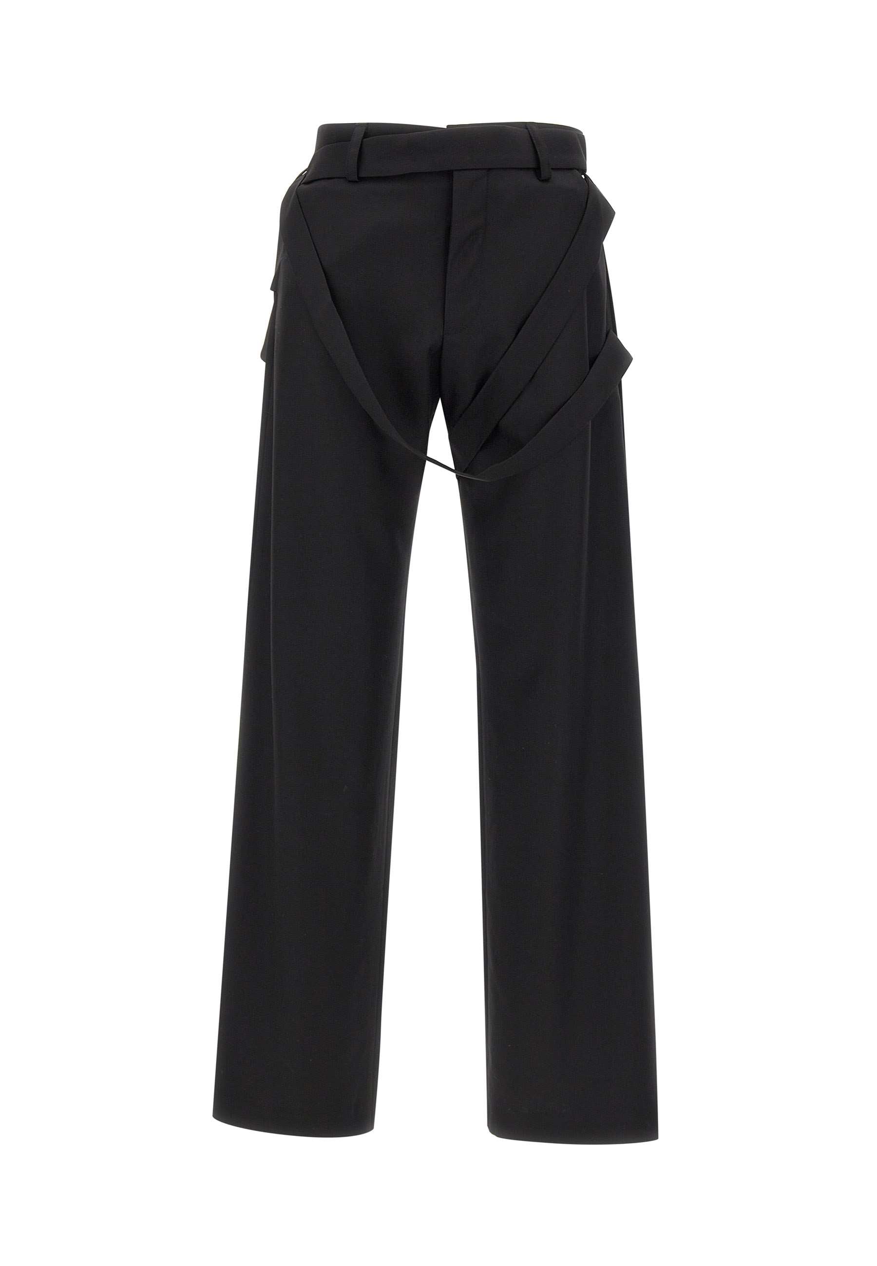 Heliot Emil 10182 Unisex Black Trousers - Zuklat