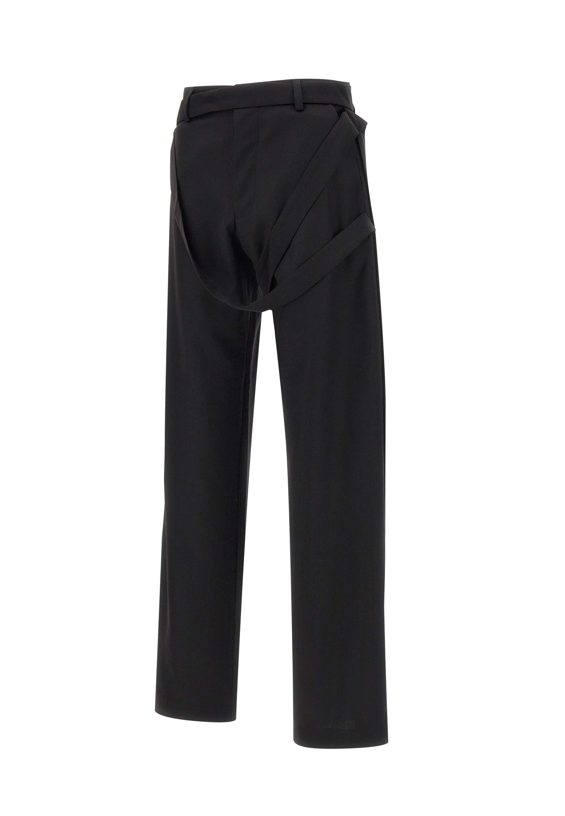 Heliot Emil 10182 Unisex Black Trousers - Zuklat